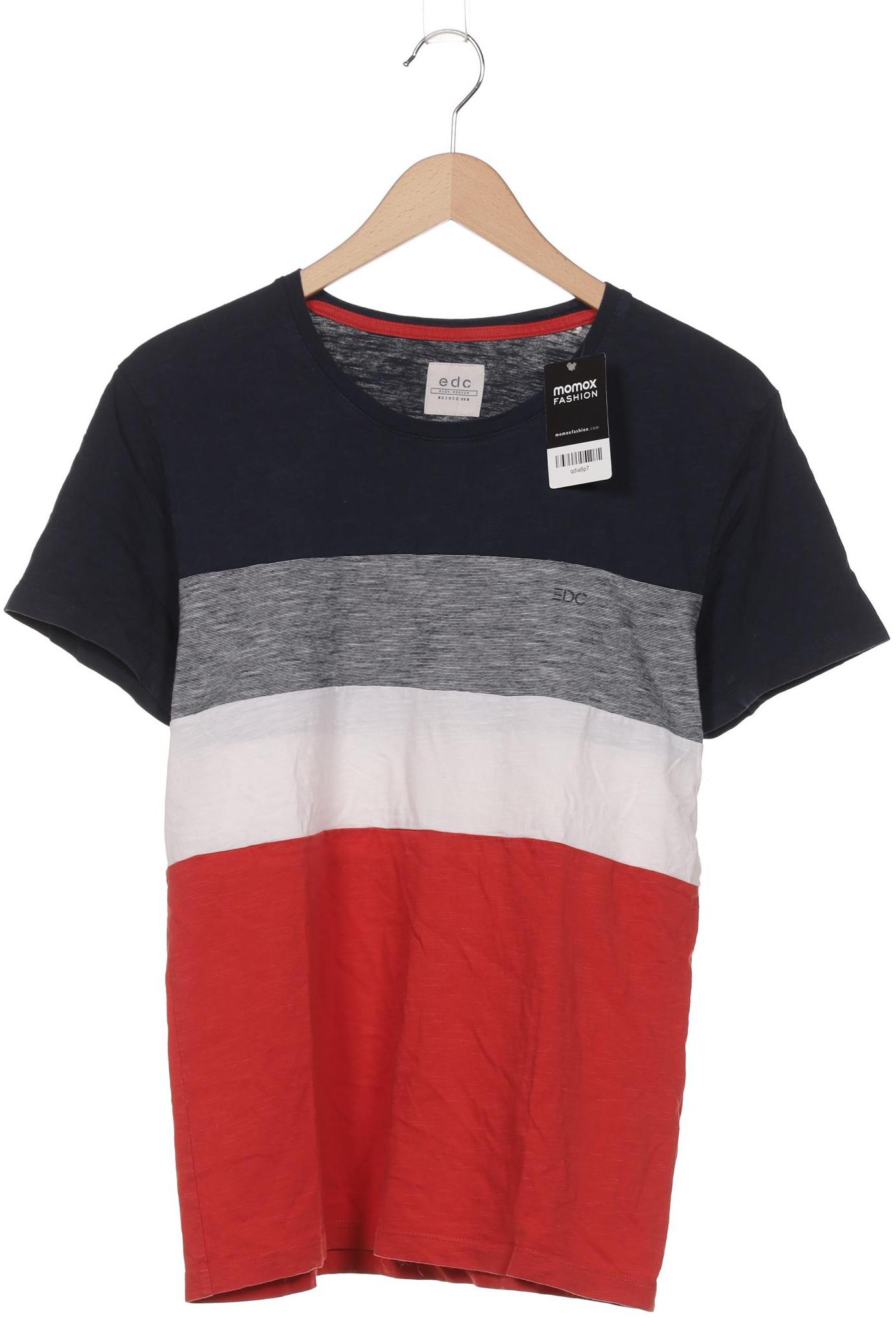 

edc by Esprit Herren T-Shirt, mehrfarbig, Gr. 48