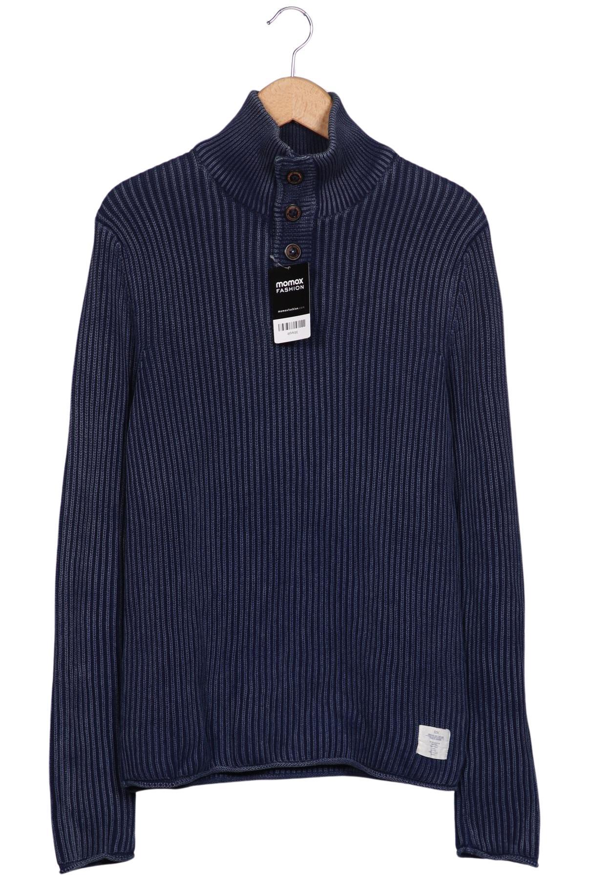 

edc by Esprit Herren Pullover, marineblau, Gr. 48