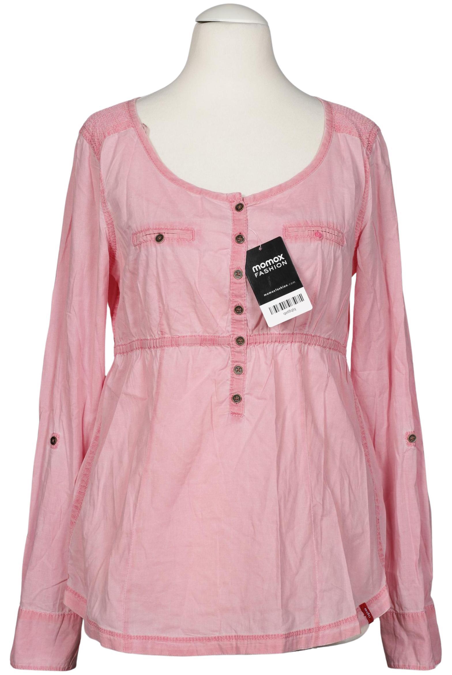 

edc by Esprit Damen Bluse, pink, Gr. 34