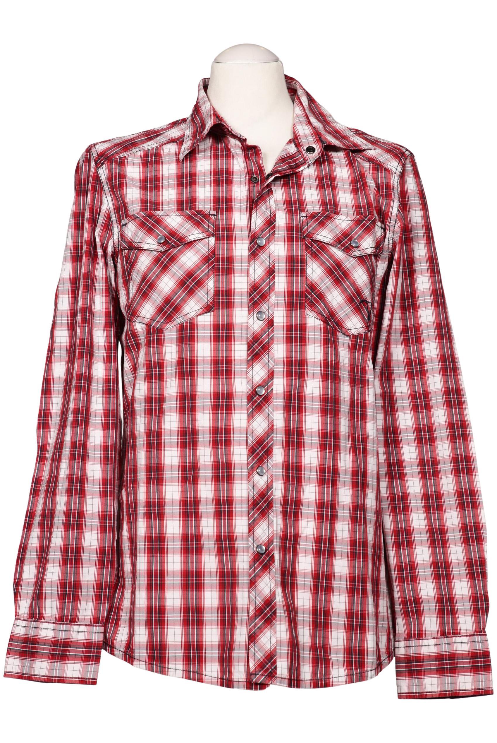 

edc by Esprit Herren Hemd, bordeaux, Gr. 52