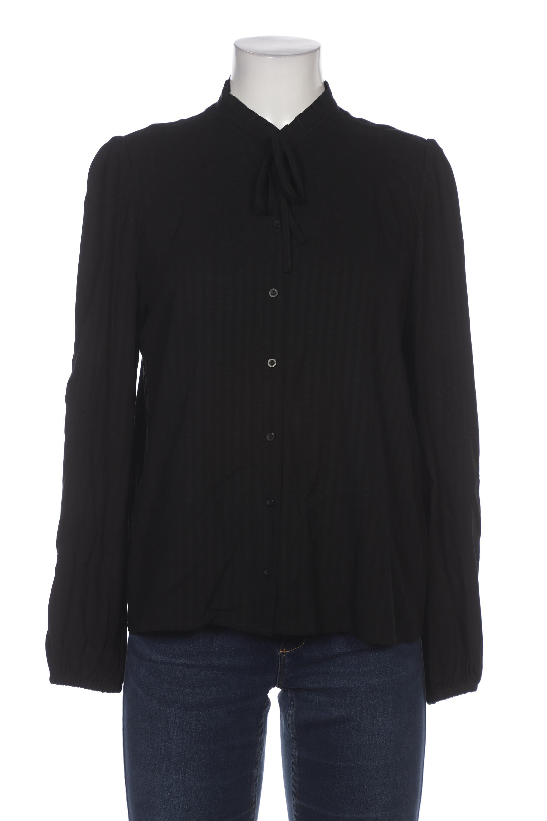 

edc by Esprit Damen Bluse, schwarz, Gr. 38
