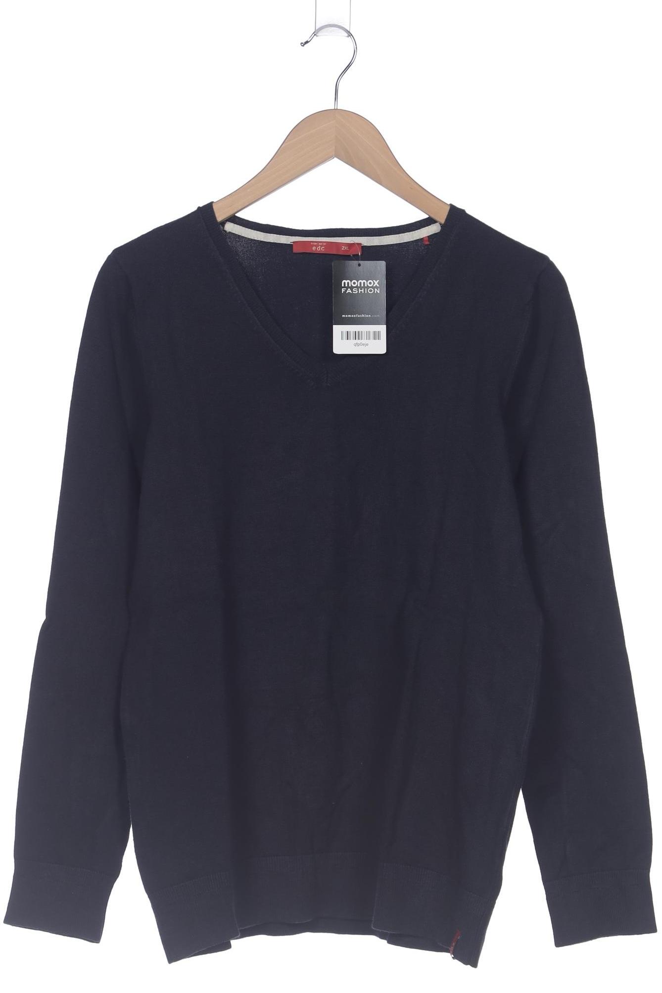 

edc by Esprit Damen Pullover, marineblau, Gr. 46