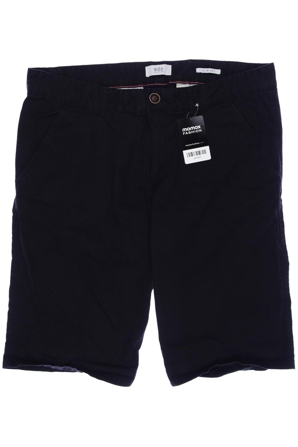 

edc by Esprit Herren Shorts, schwarz, Gr. 54