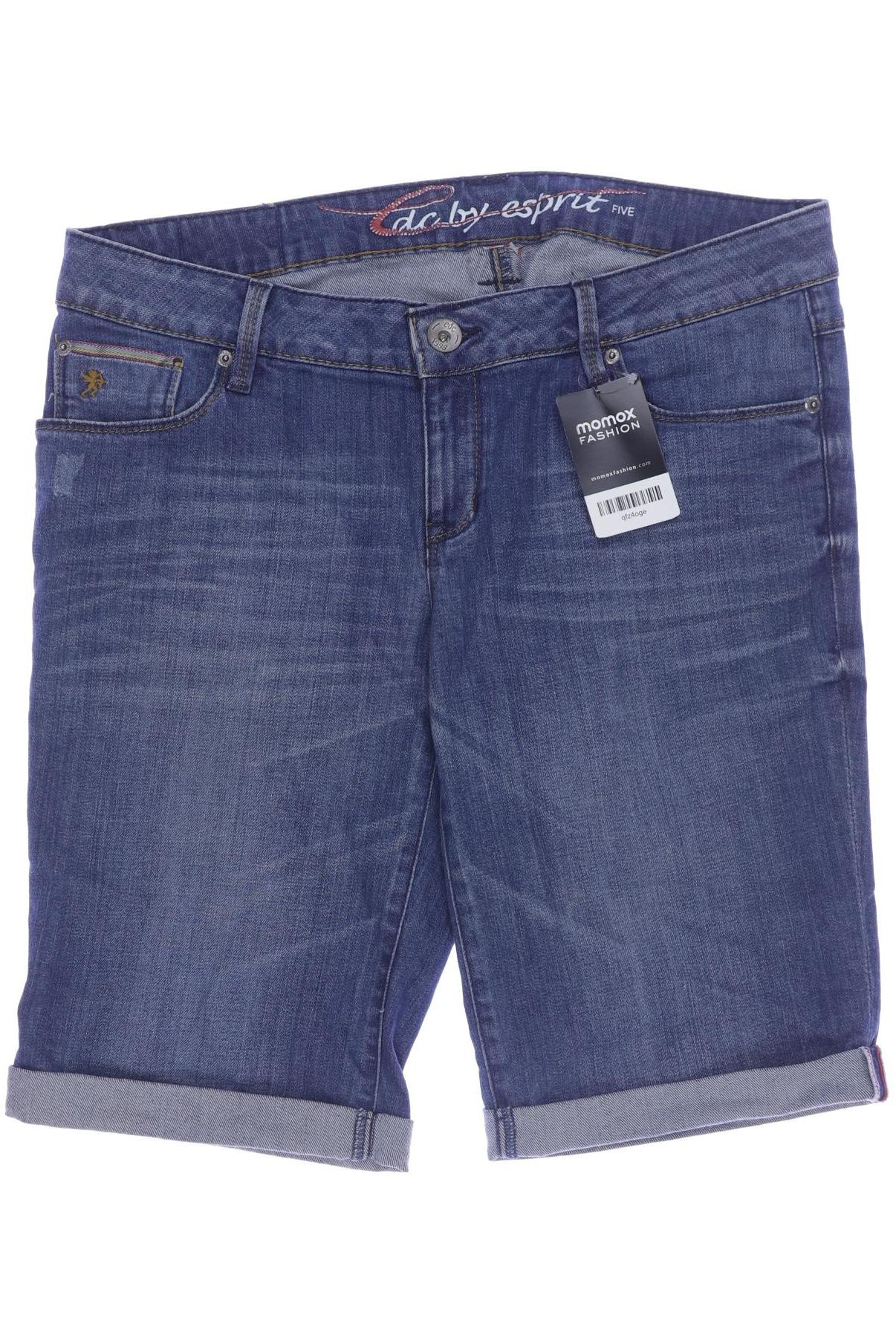 

edc by Esprit Damen Shorts, blau, Gr. 42