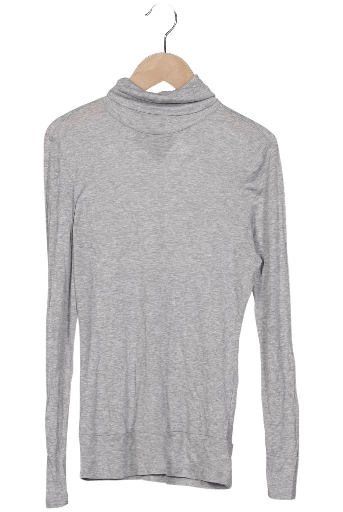 

edc by Esprit Damen Langarmshirt, grau, Gr. 34