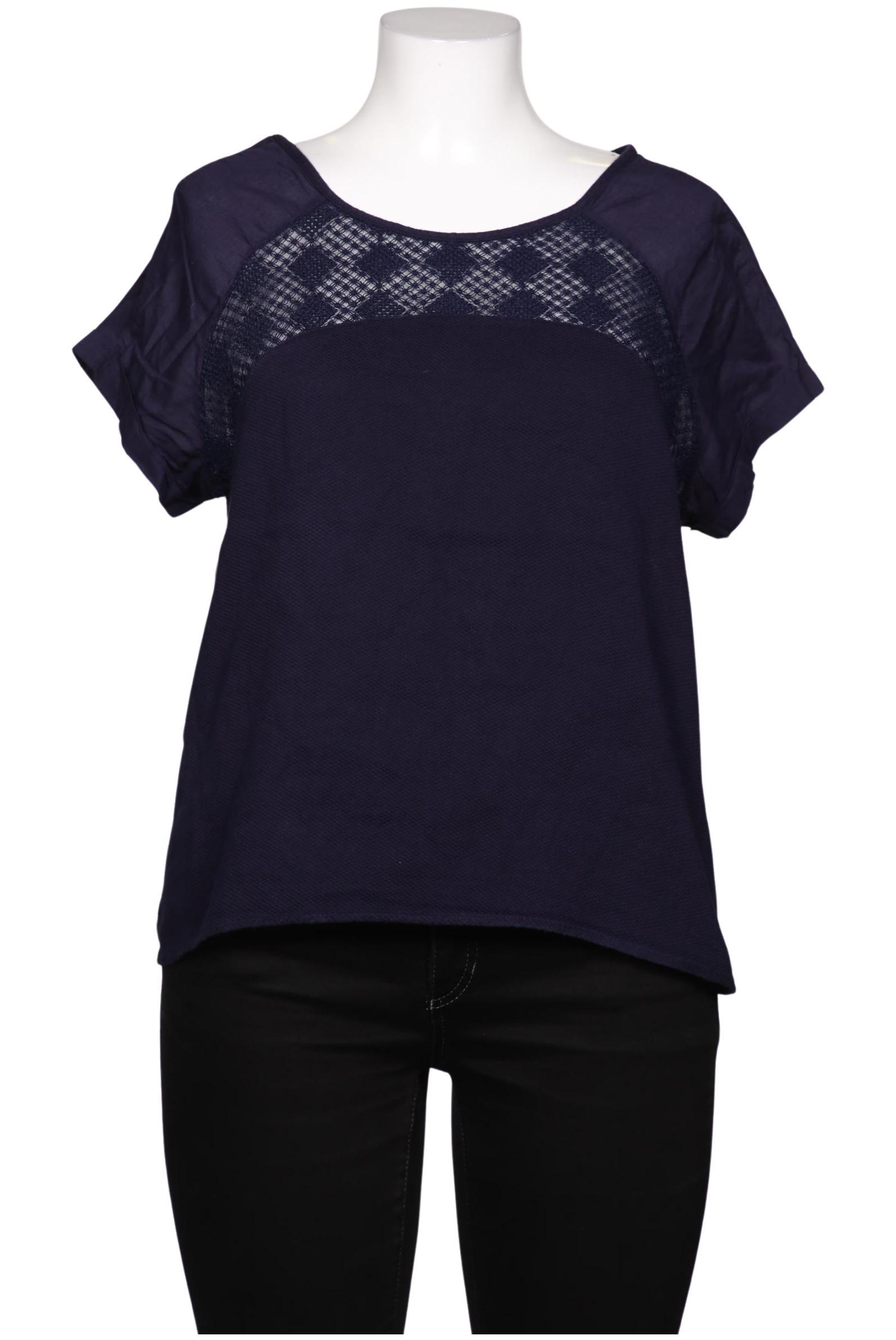 

edc by Esprit Damen Bluse, marineblau, Gr. 44