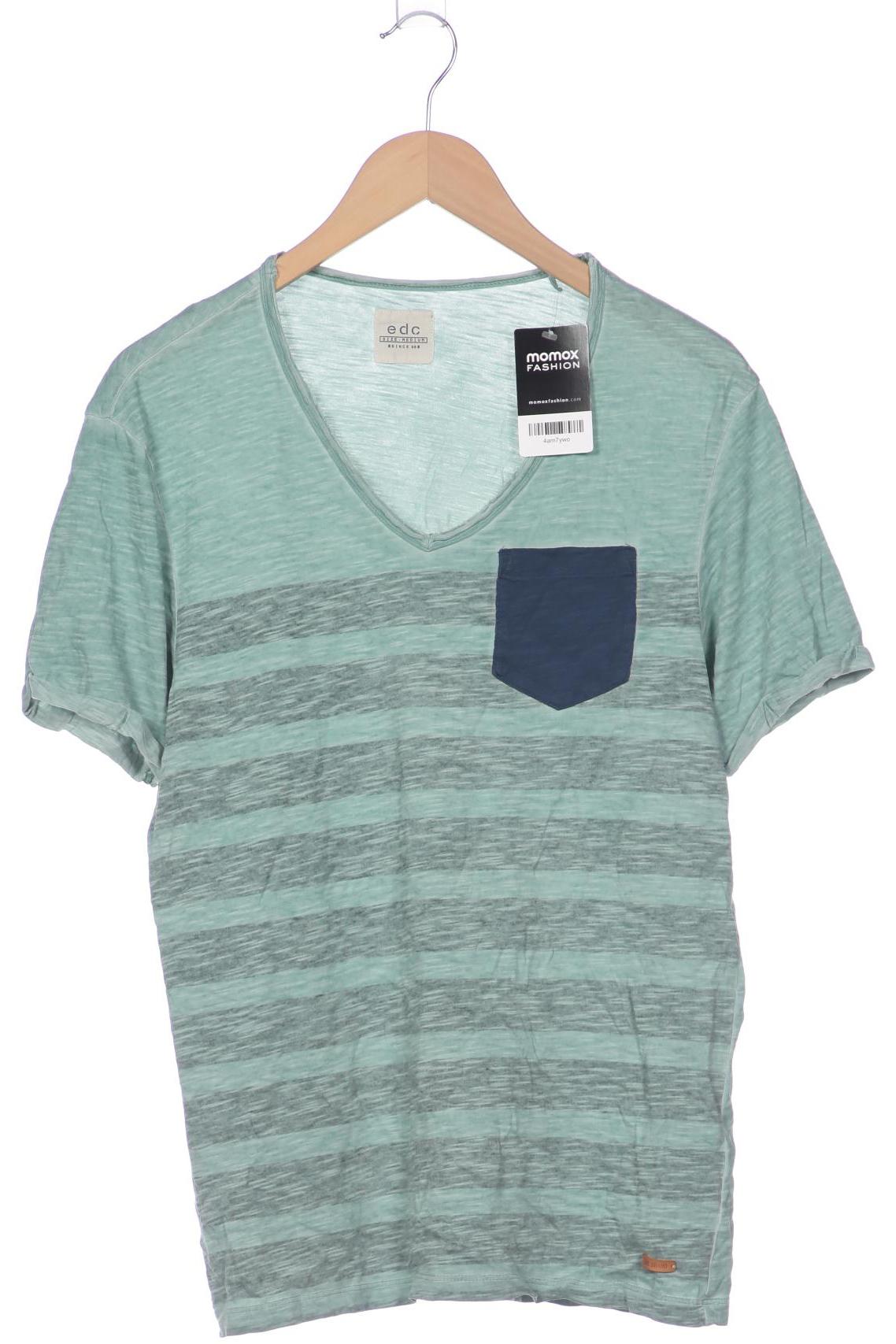 

edc by Esprit Herren T-Shirt, türkis, Gr. 48