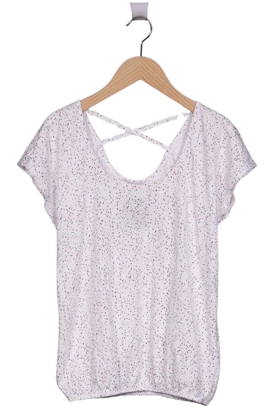 

edc by Esprit Damen T-Shirt, weiß, Gr. 36