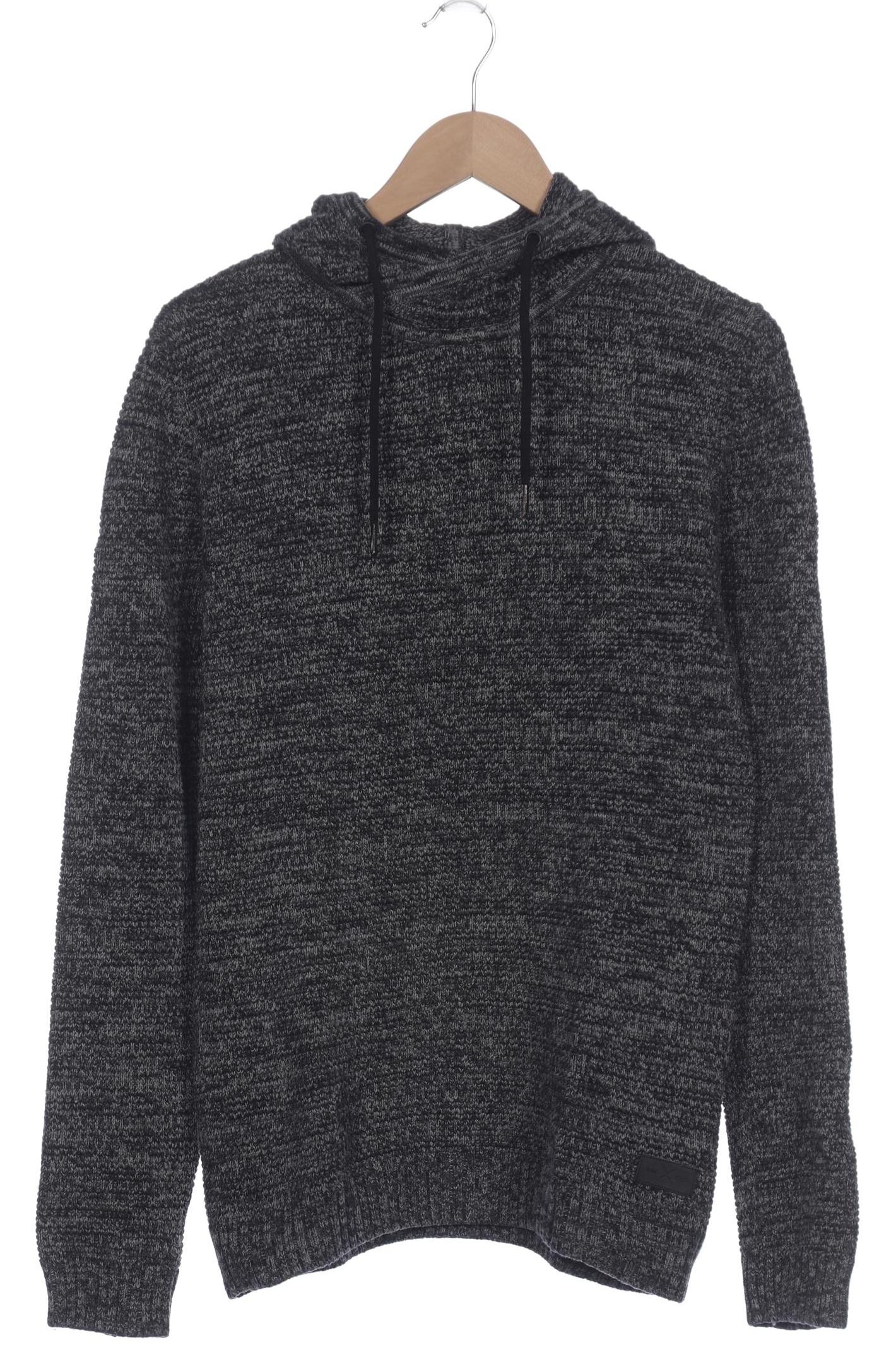 

edc by Esprit Herren Kapuzenpullover, grau, Gr. 52