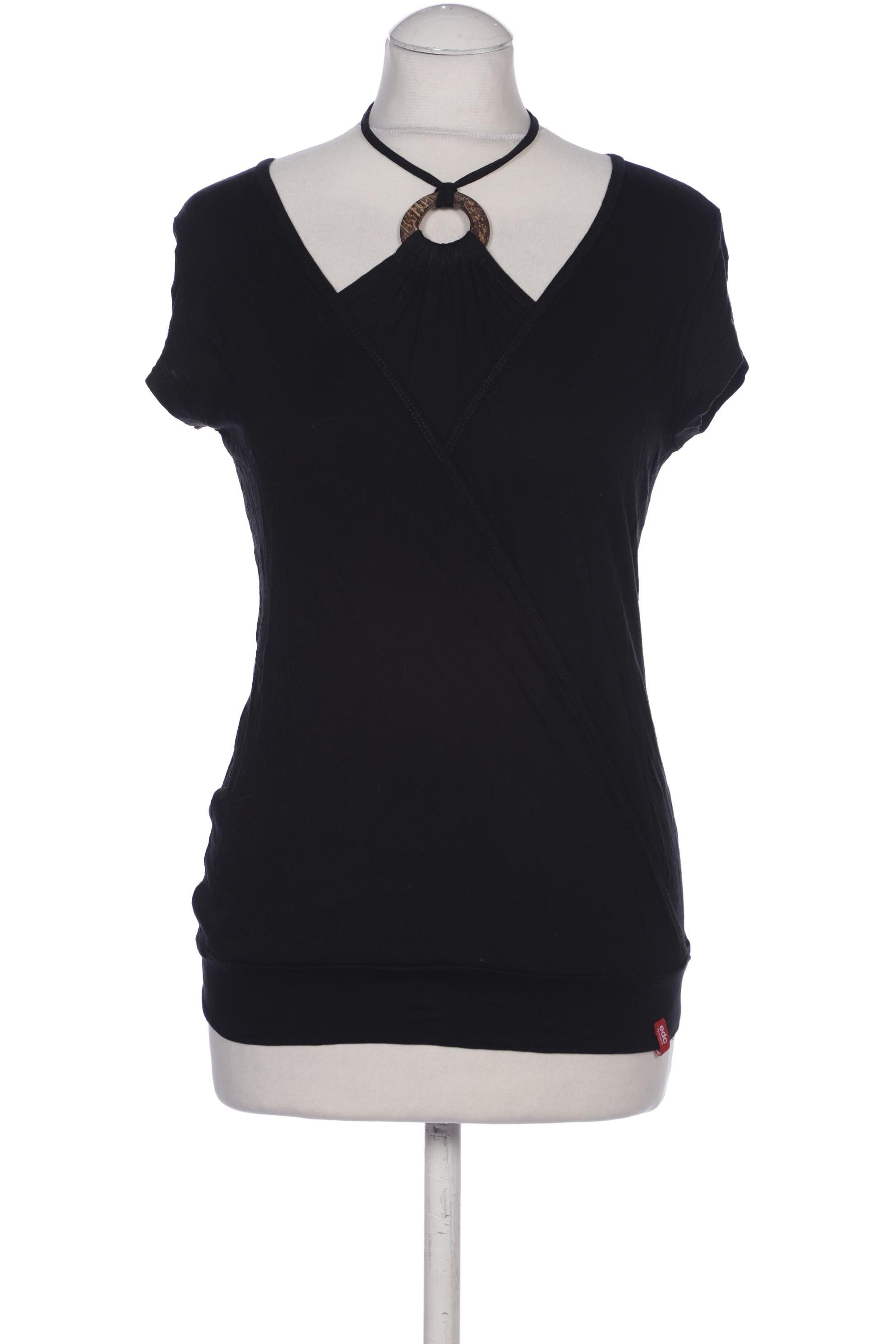 

edc by Esprit Damen T-Shirt, schwarz, Gr. 38