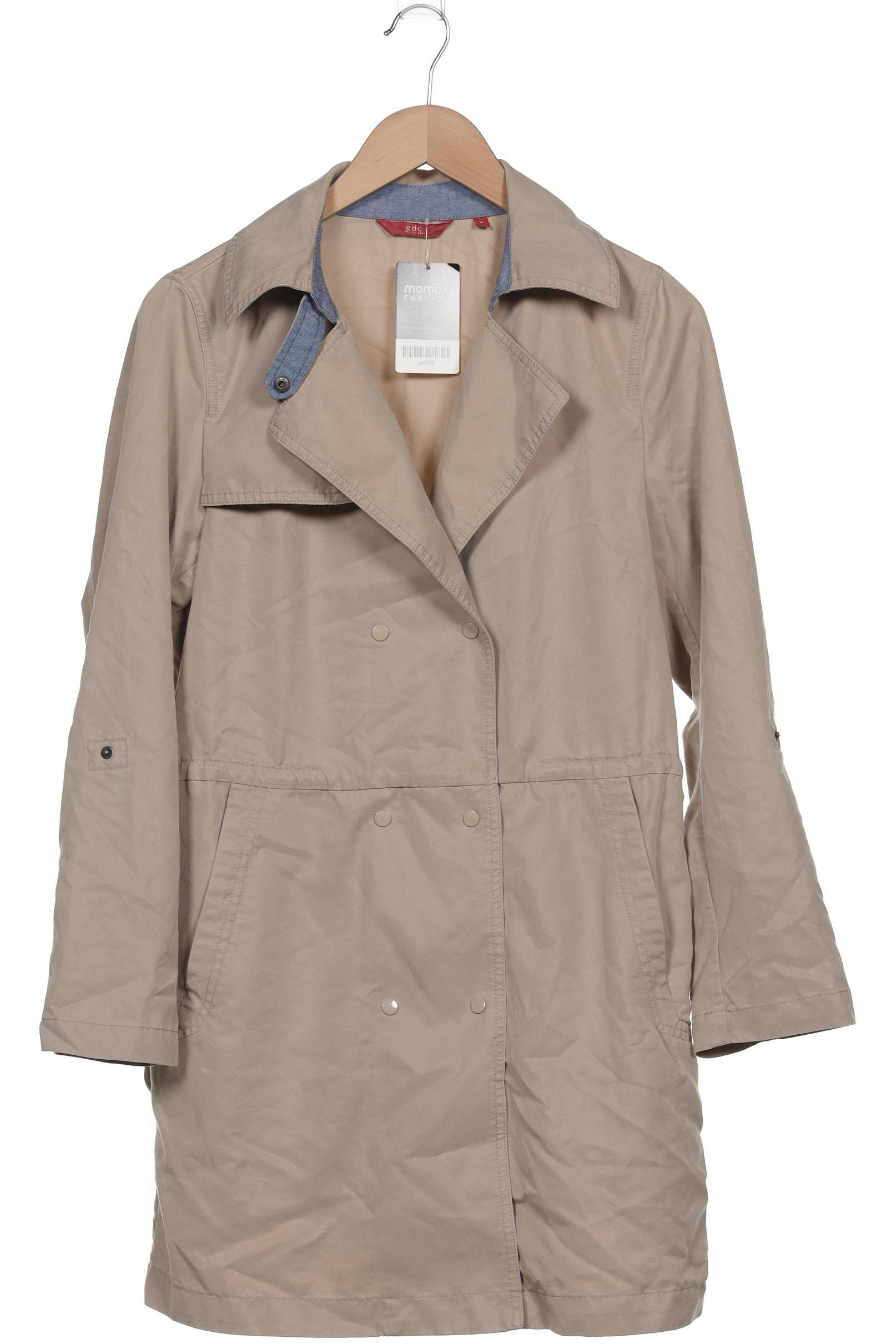 

edc by Esprit Herren Mantel, beige, Gr. 46