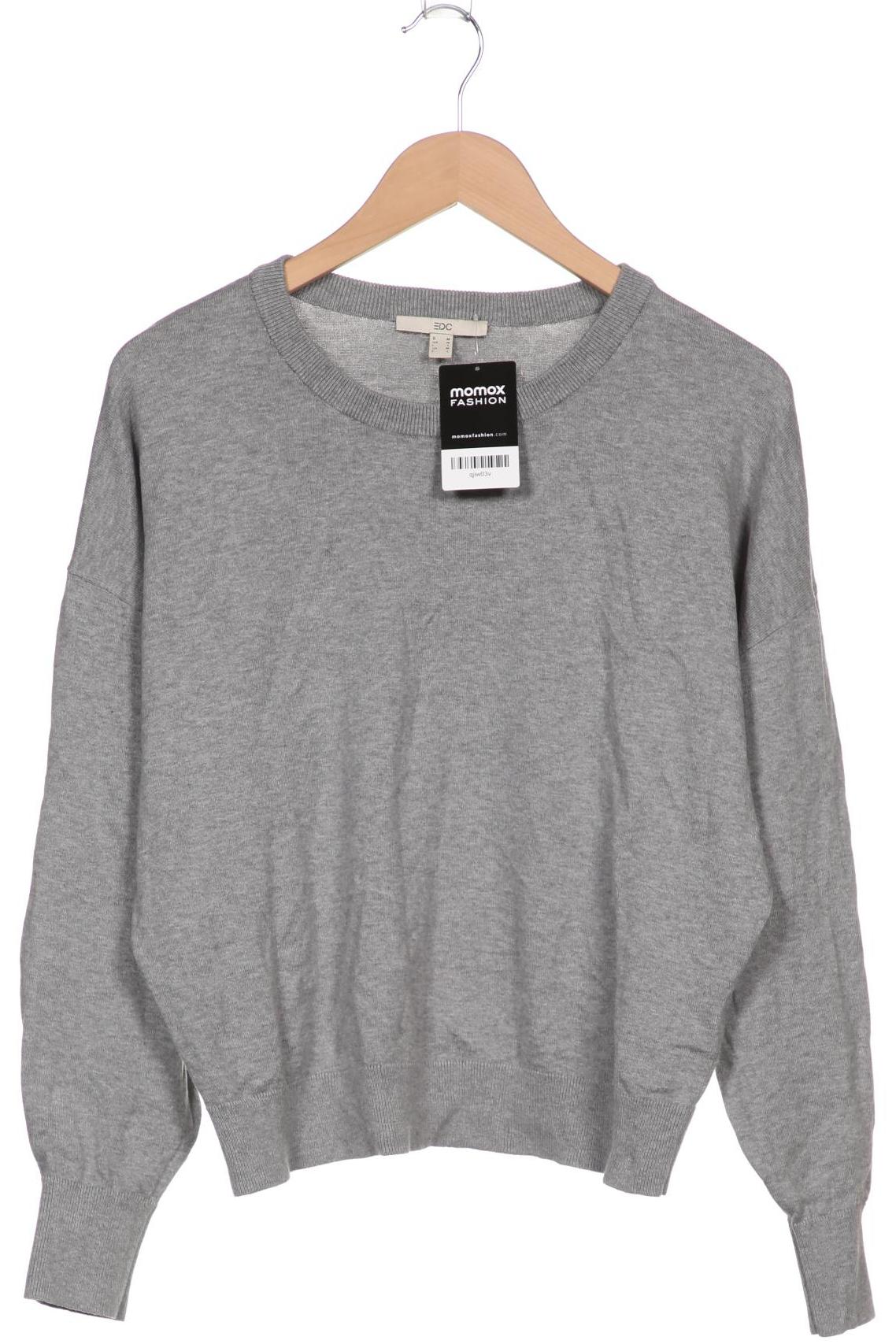 

edc by Esprit Damen Pullover, grau