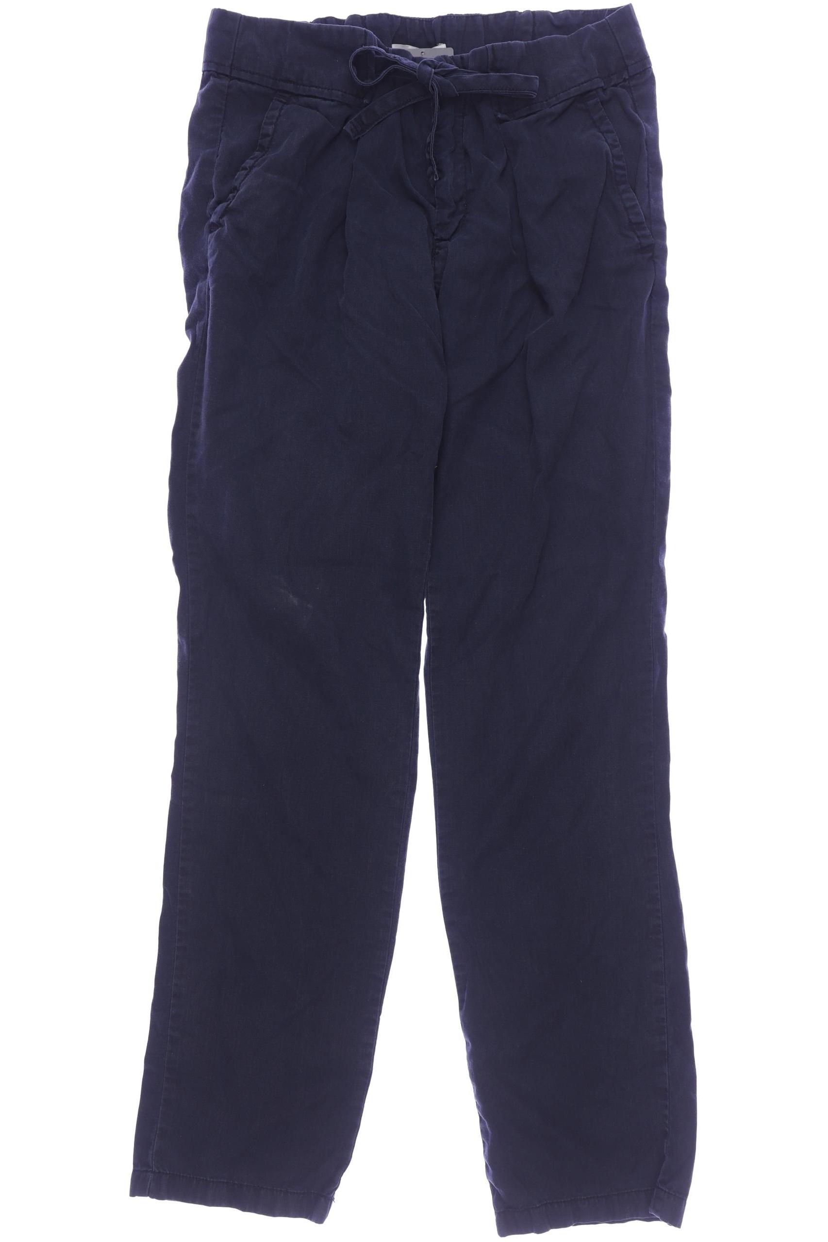

edc by Esprit Damen Stoffhose, marineblau, Gr. 34