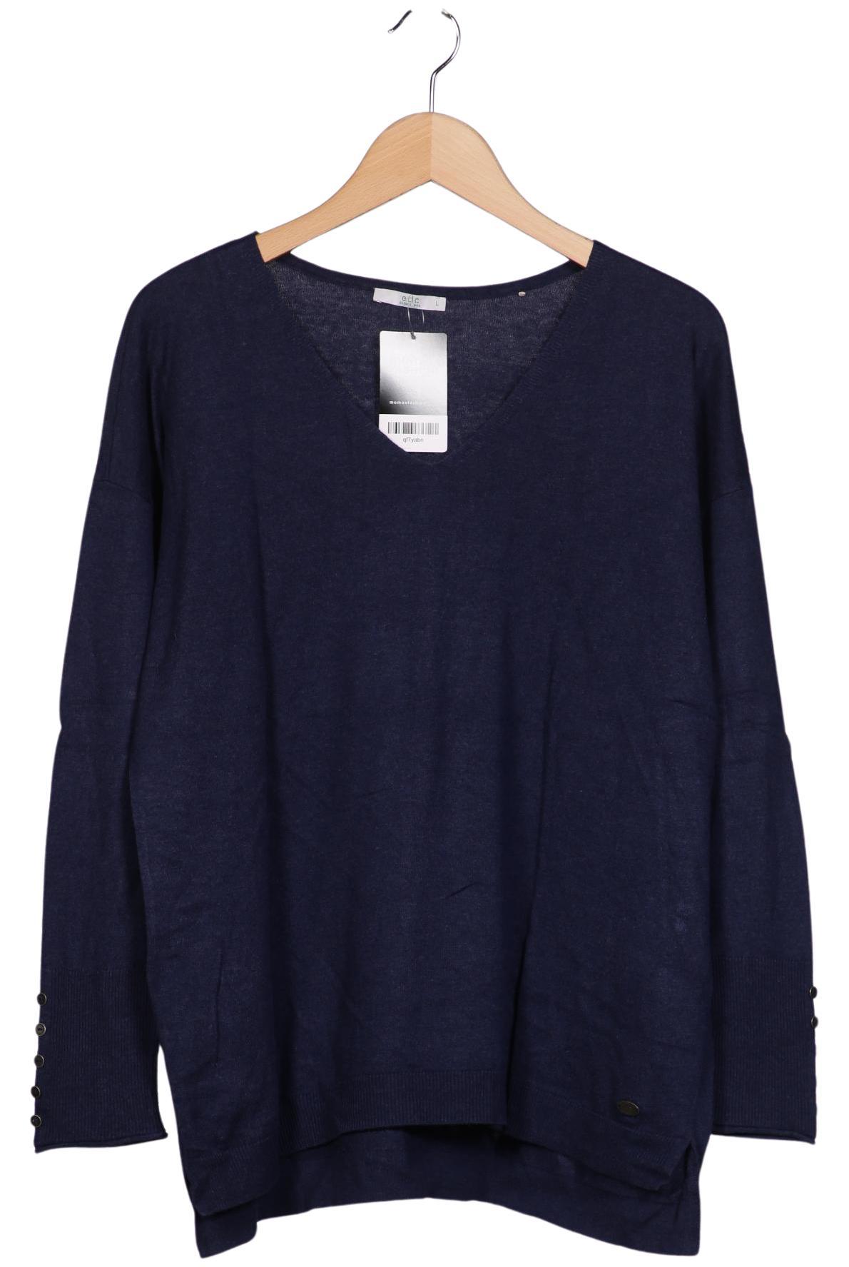 

edc by Esprit Damen Pullover, marineblau, Gr. 42