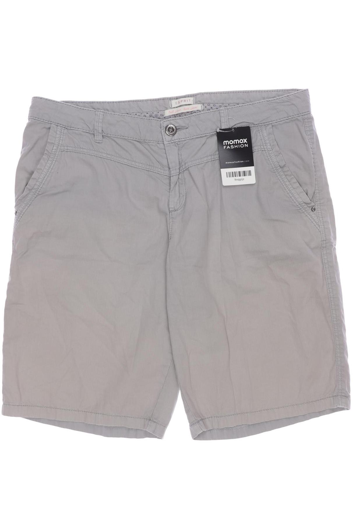 

edc by Esprit Damen Shorts, grau, Gr. 36