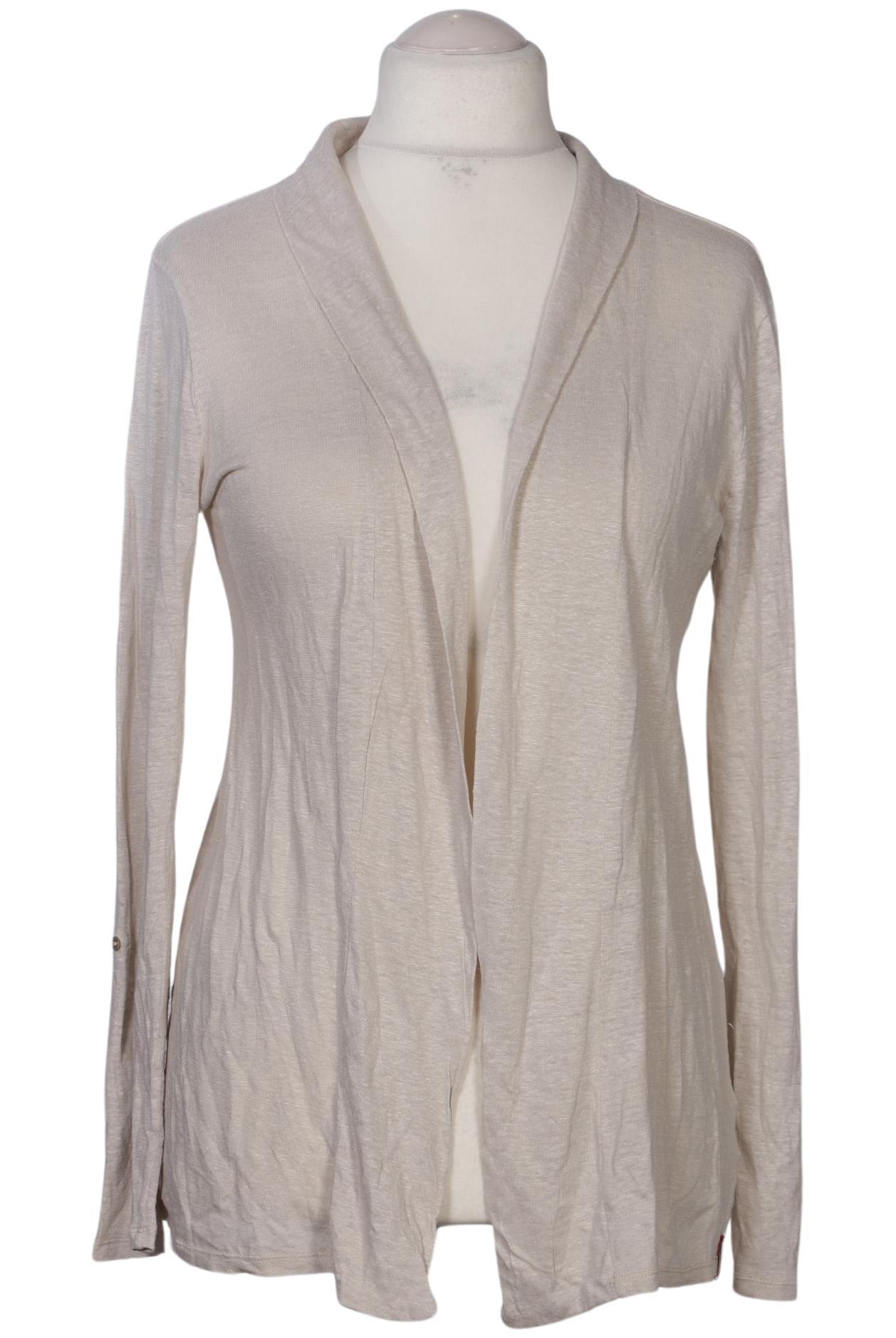 

edc by Esprit Damen Strickjacke, beige, Gr. 42