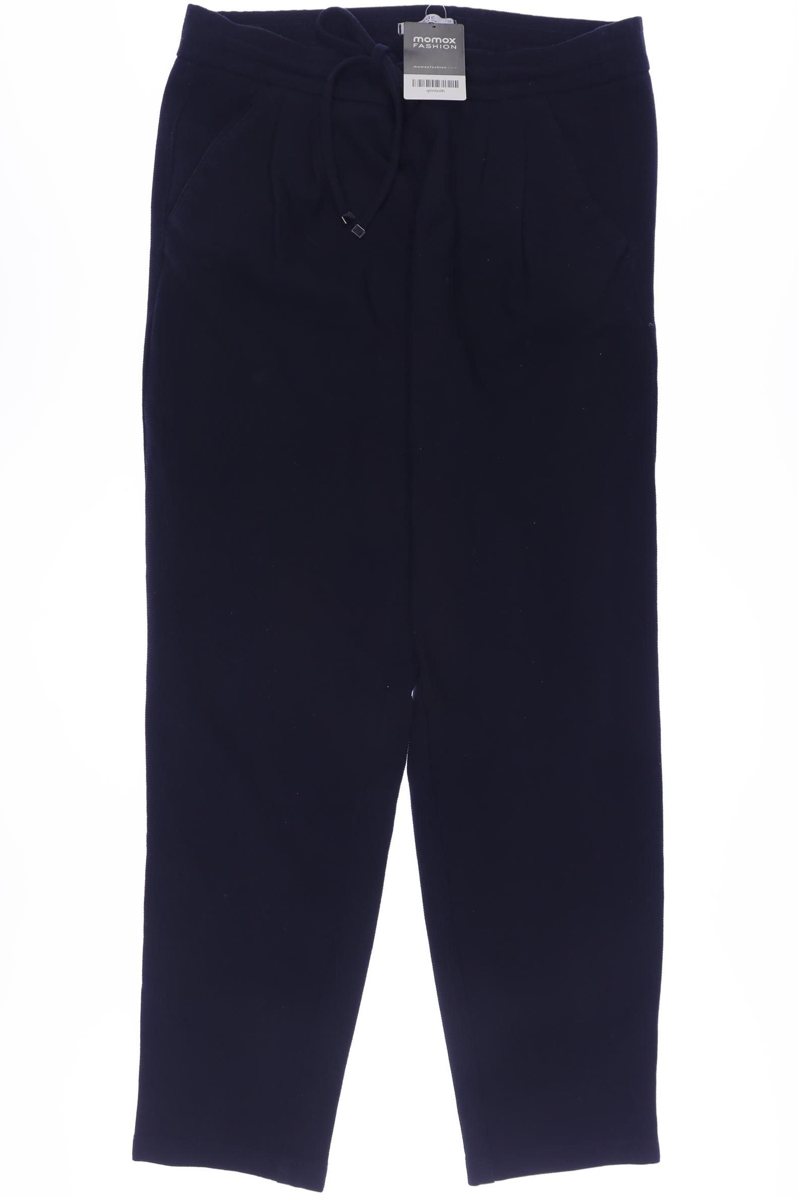 

edc by Esprit Damen Stoffhose, marineblau, Gr. 38