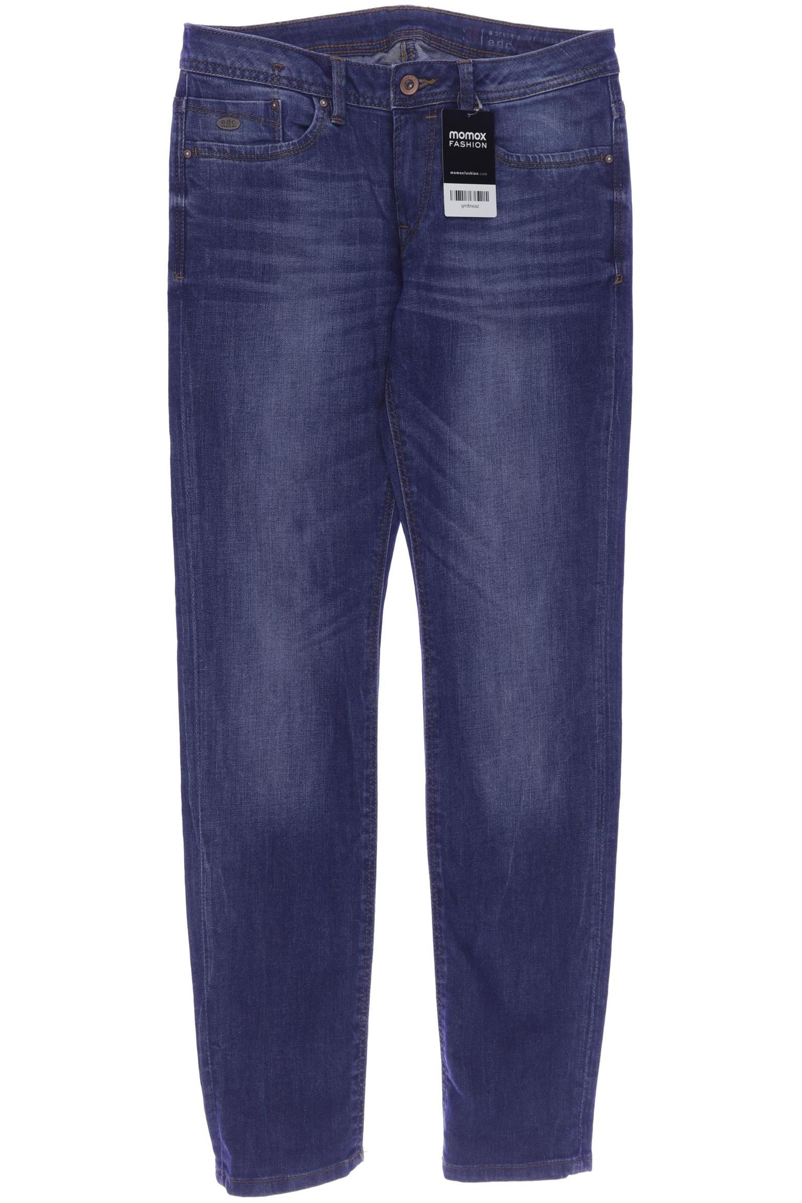 

edc by Esprit Damen Jeans, marineblau, Gr. 28