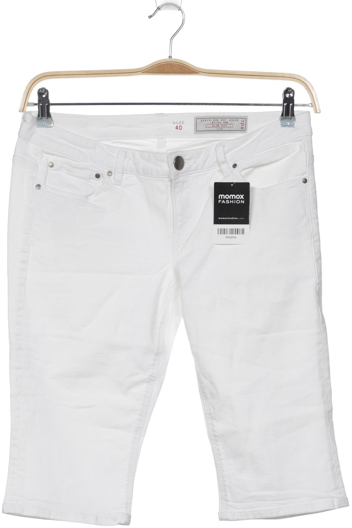 

edc by Esprit Damen Shorts, weiß, Gr. 40