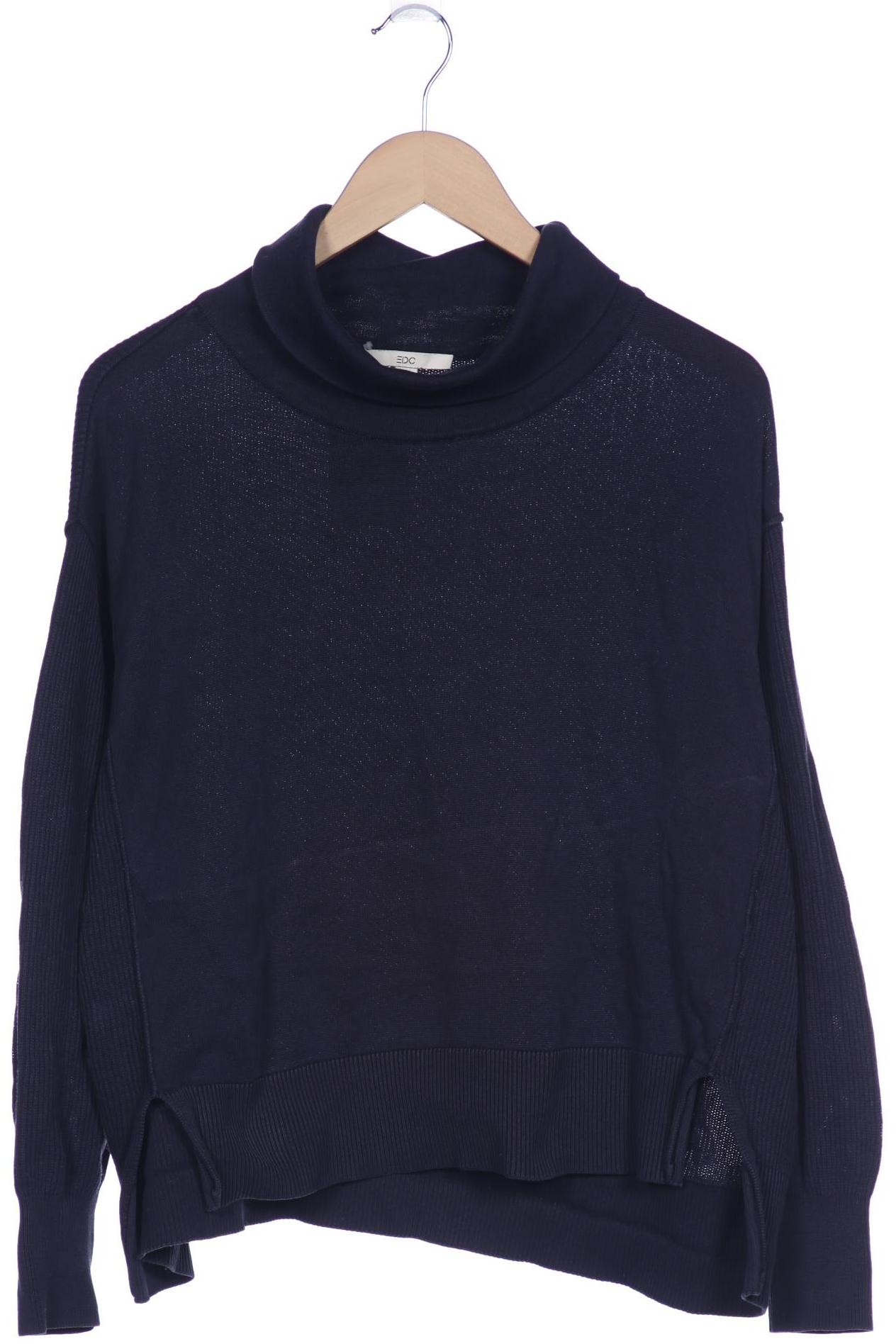 

edc by Esprit Damen Pullover, marineblau, Gr. 36
