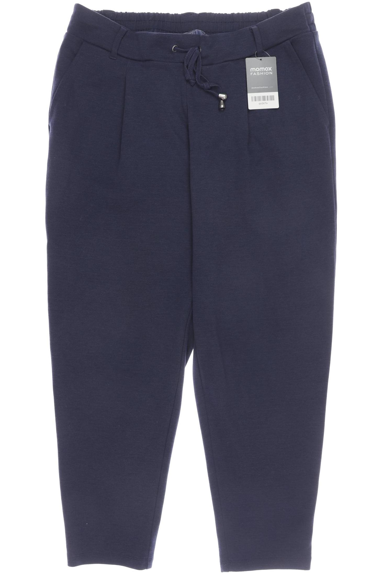 

edc by Esprit Damen Stoffhose, marineblau, Gr. 0