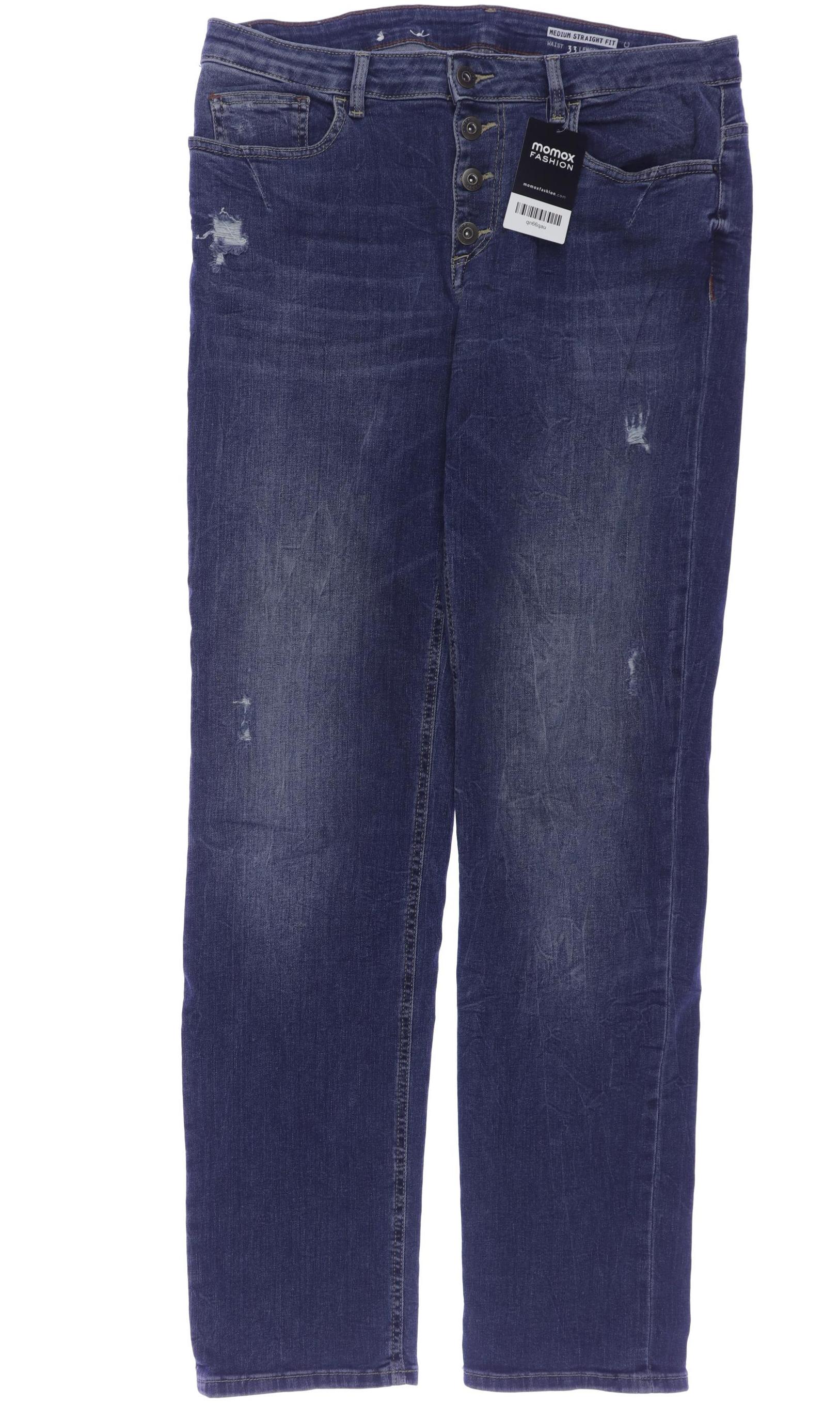 

edc by Esprit Damen Jeans, marineblau, Gr. 33