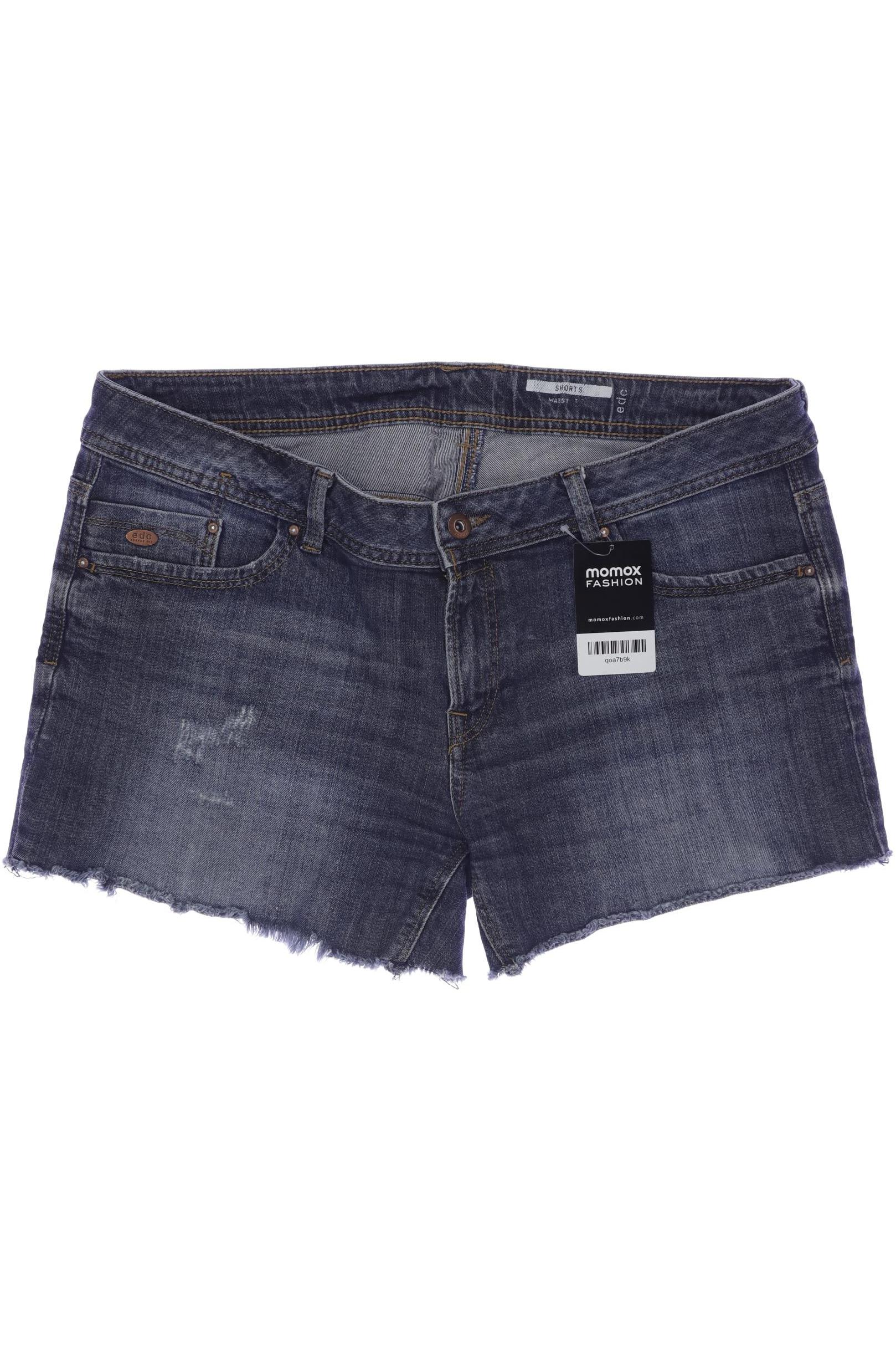 

edc by Esprit Damen Shorts, blau, Gr. 33
