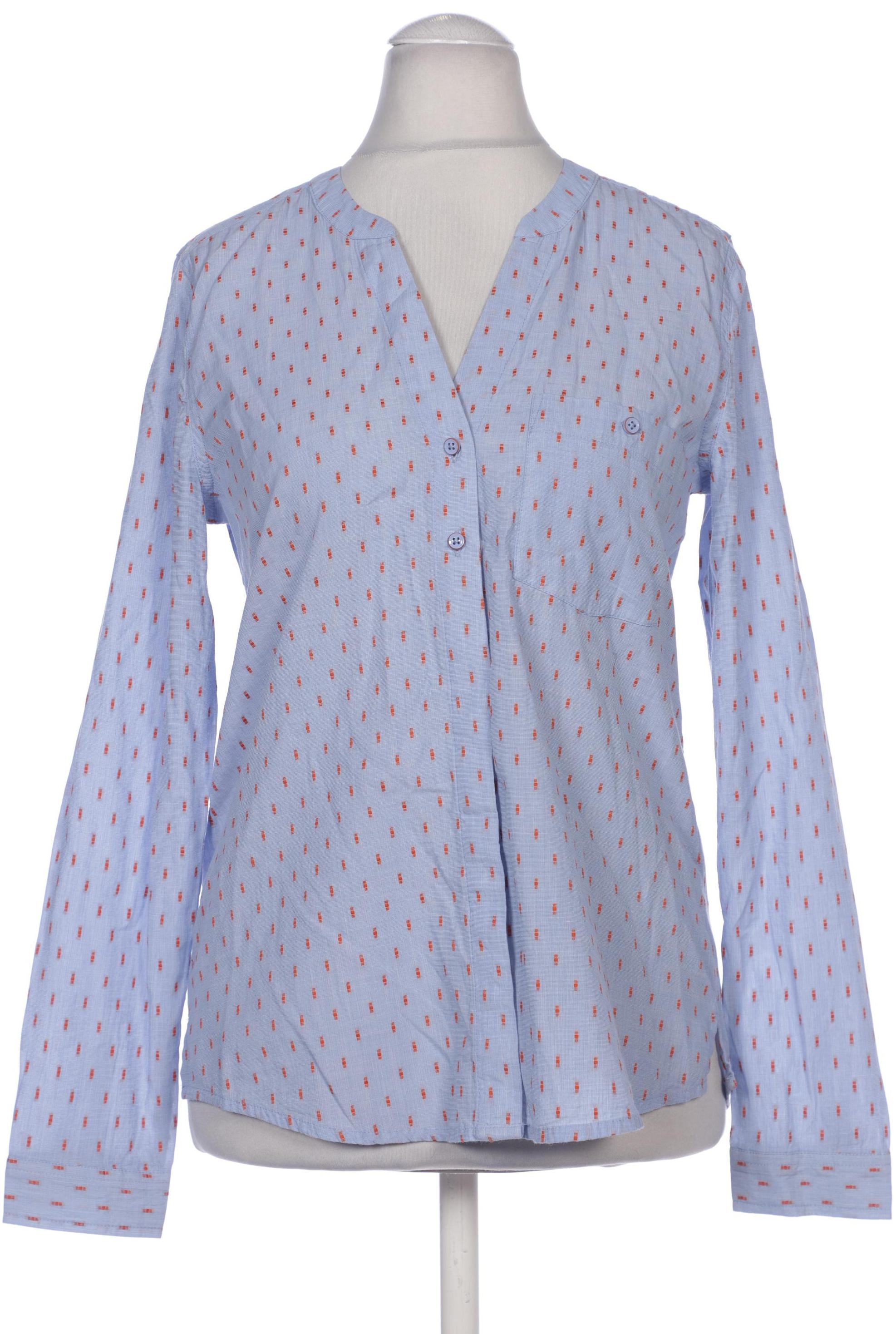 

edc by Esprit Damen Bluse, blau, Gr. 36