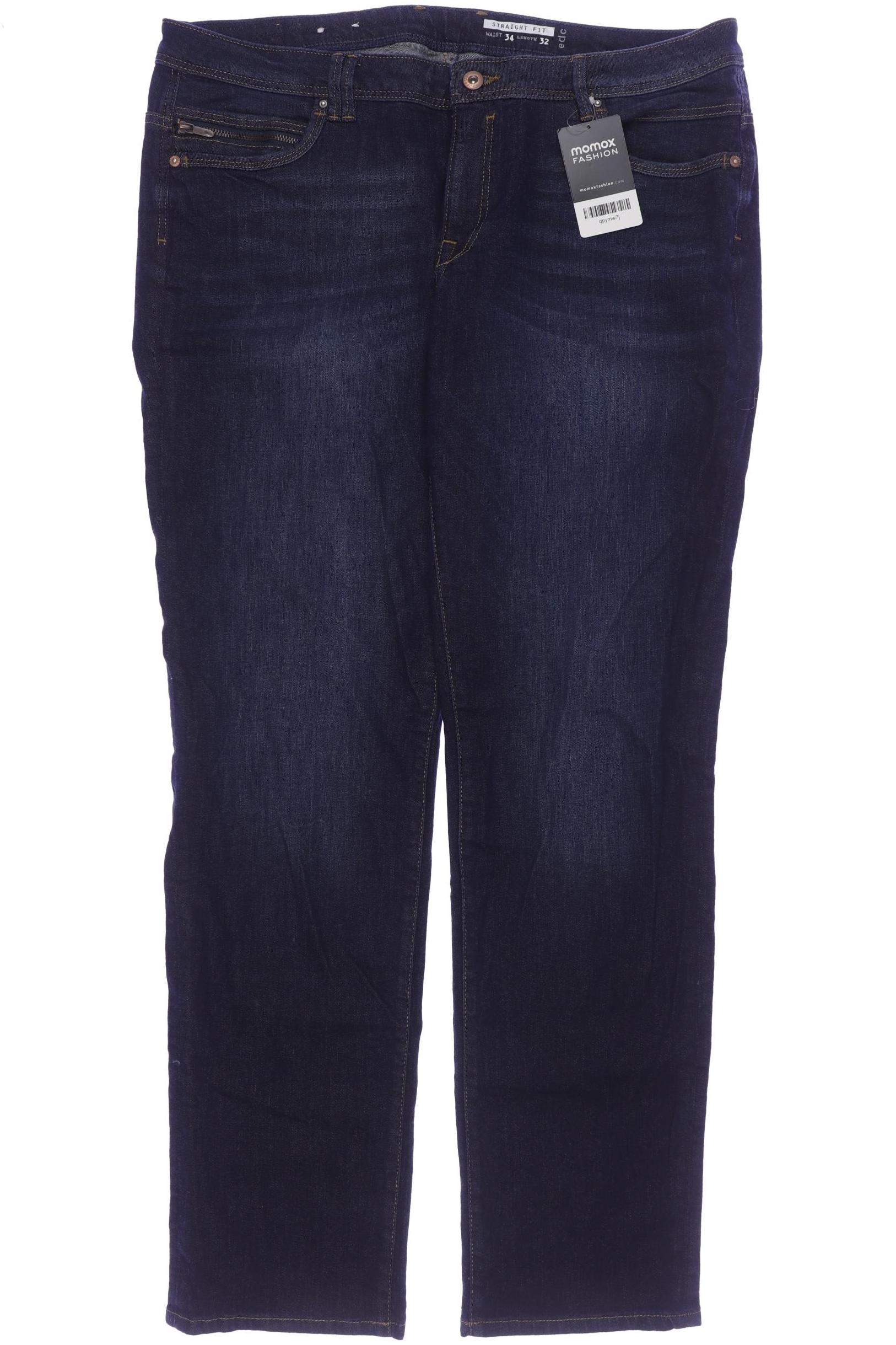 

edc by Esprit Damen Jeans, marineblau, Gr. 34