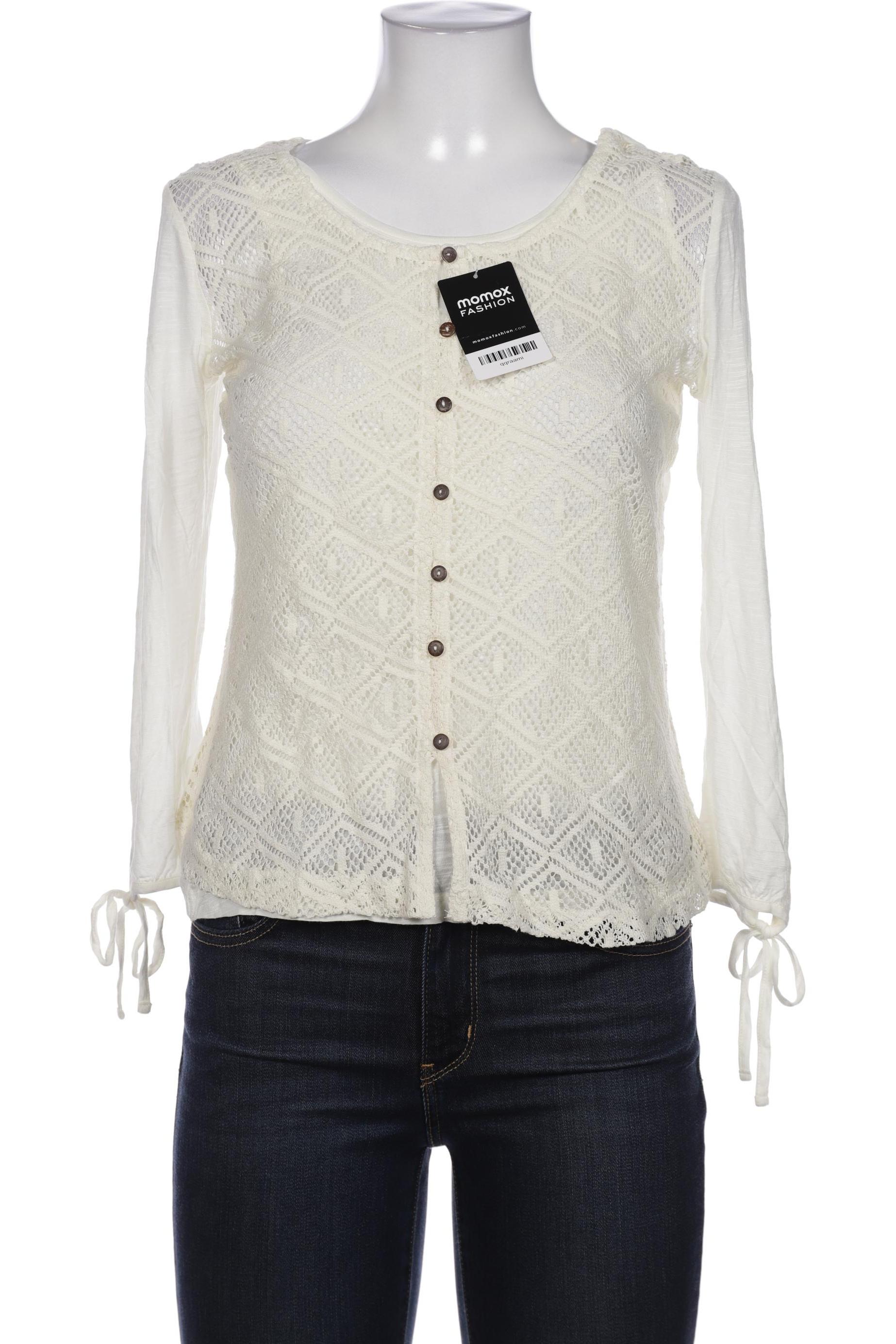

edc by Esprit Damen Bluse, cremeweiß, Gr. 36