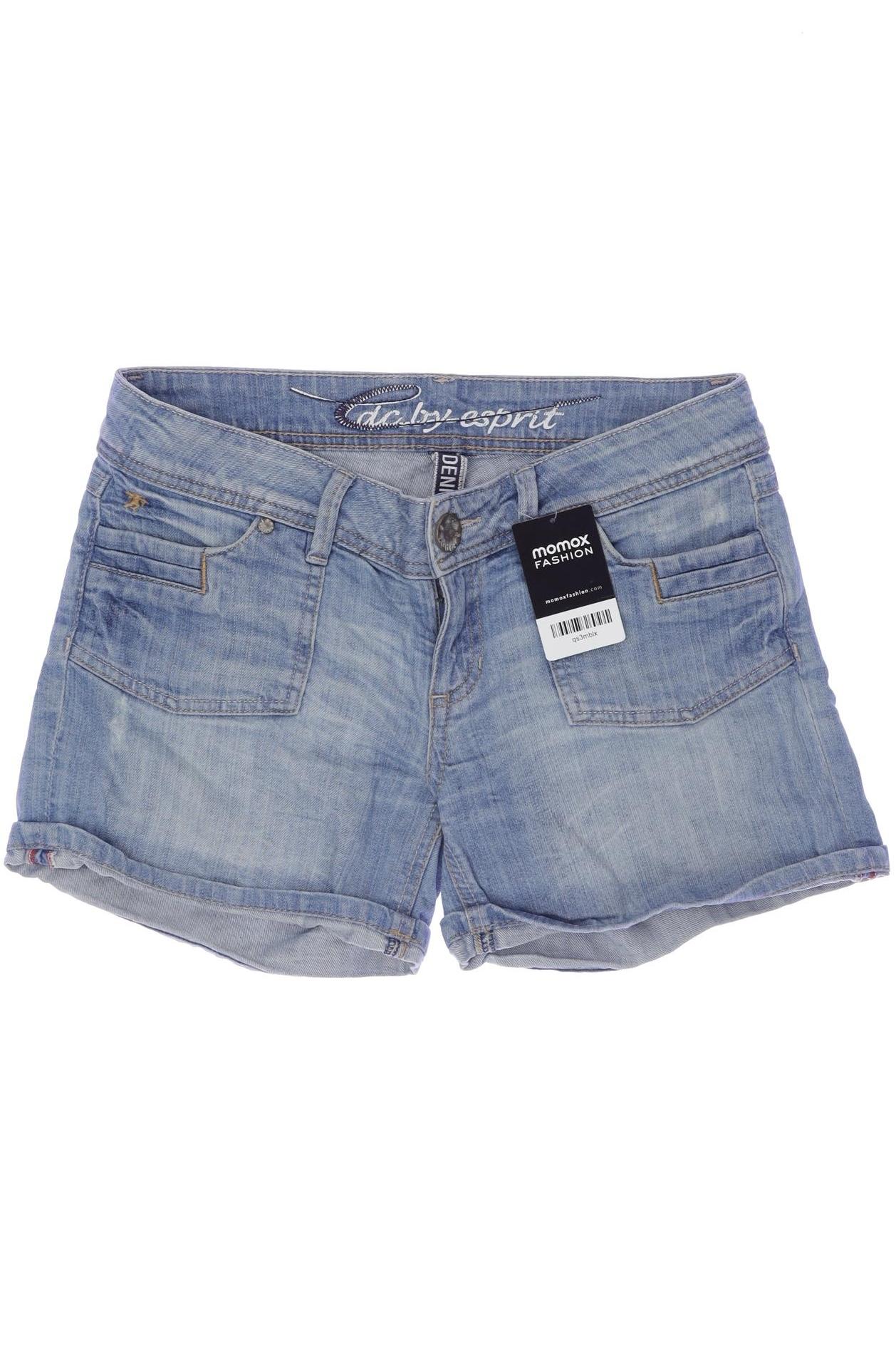 

edc by Esprit Damen Shorts, blau, Gr. 28