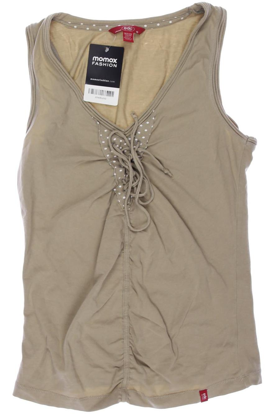 

edc by Esprit Damen Top, beige, Gr. 36