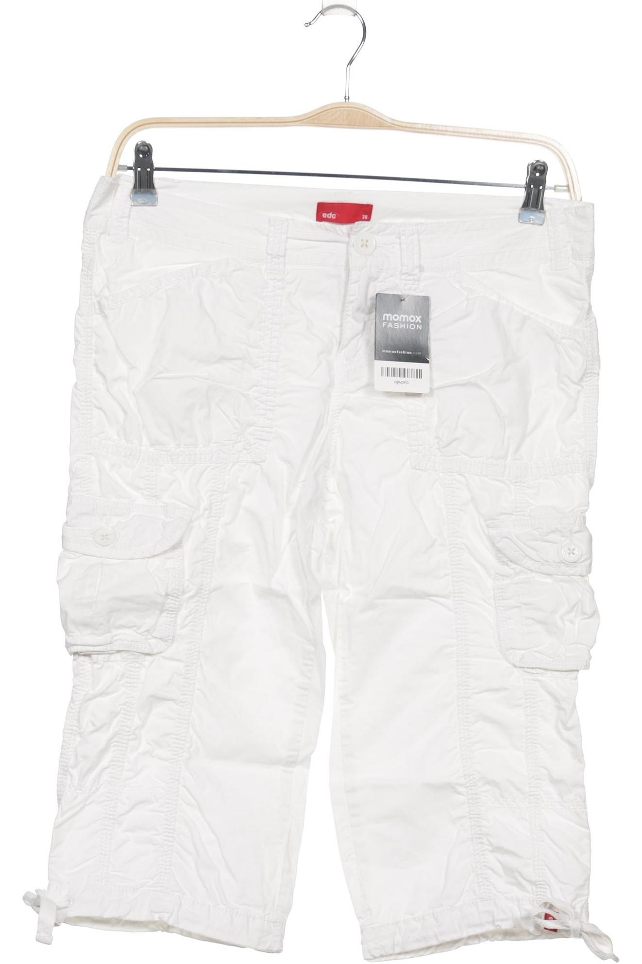 

edc by Esprit Damen Shorts, weiß, Gr. 38