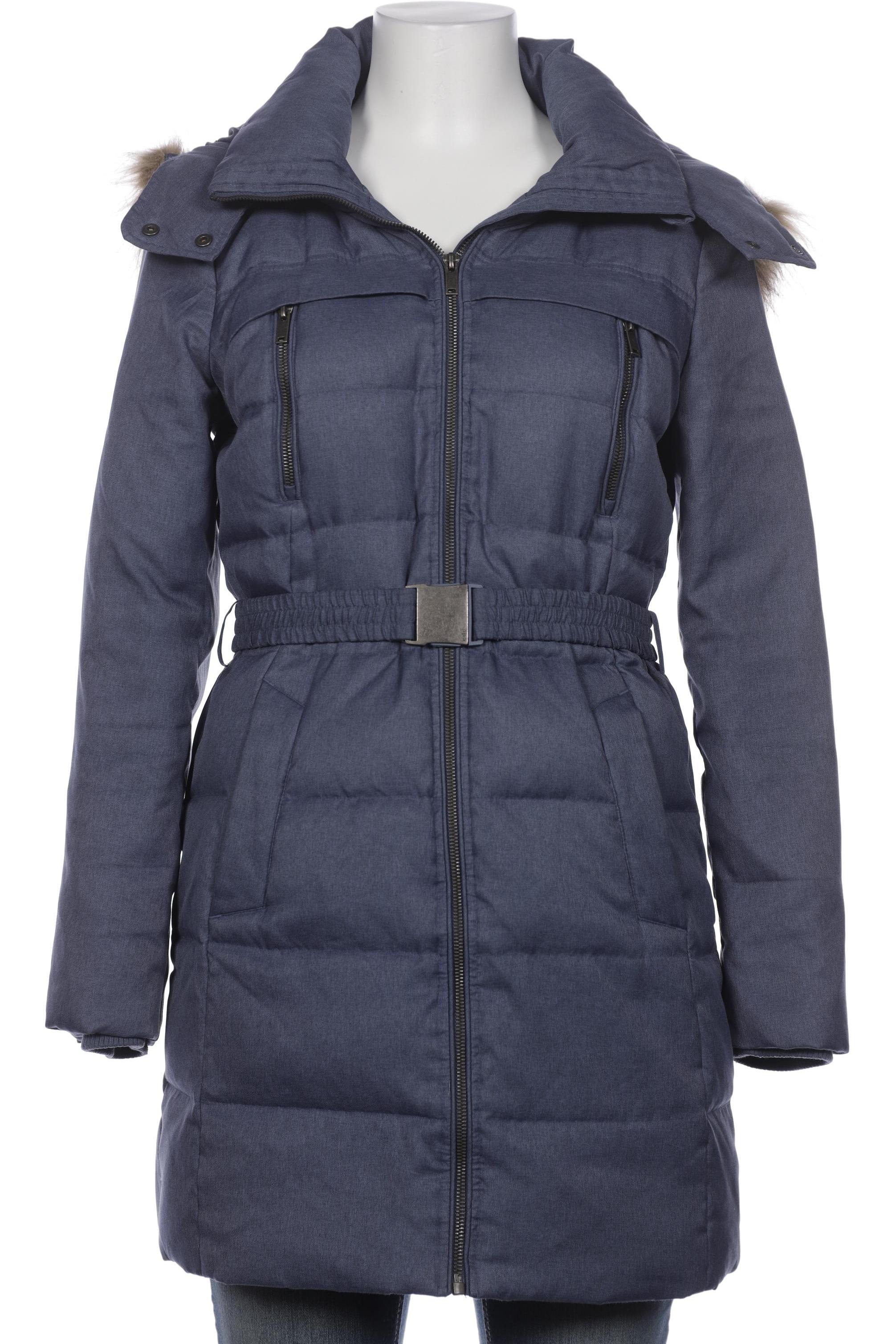

edc by Esprit Damen Mantel, blau, Gr. 38
