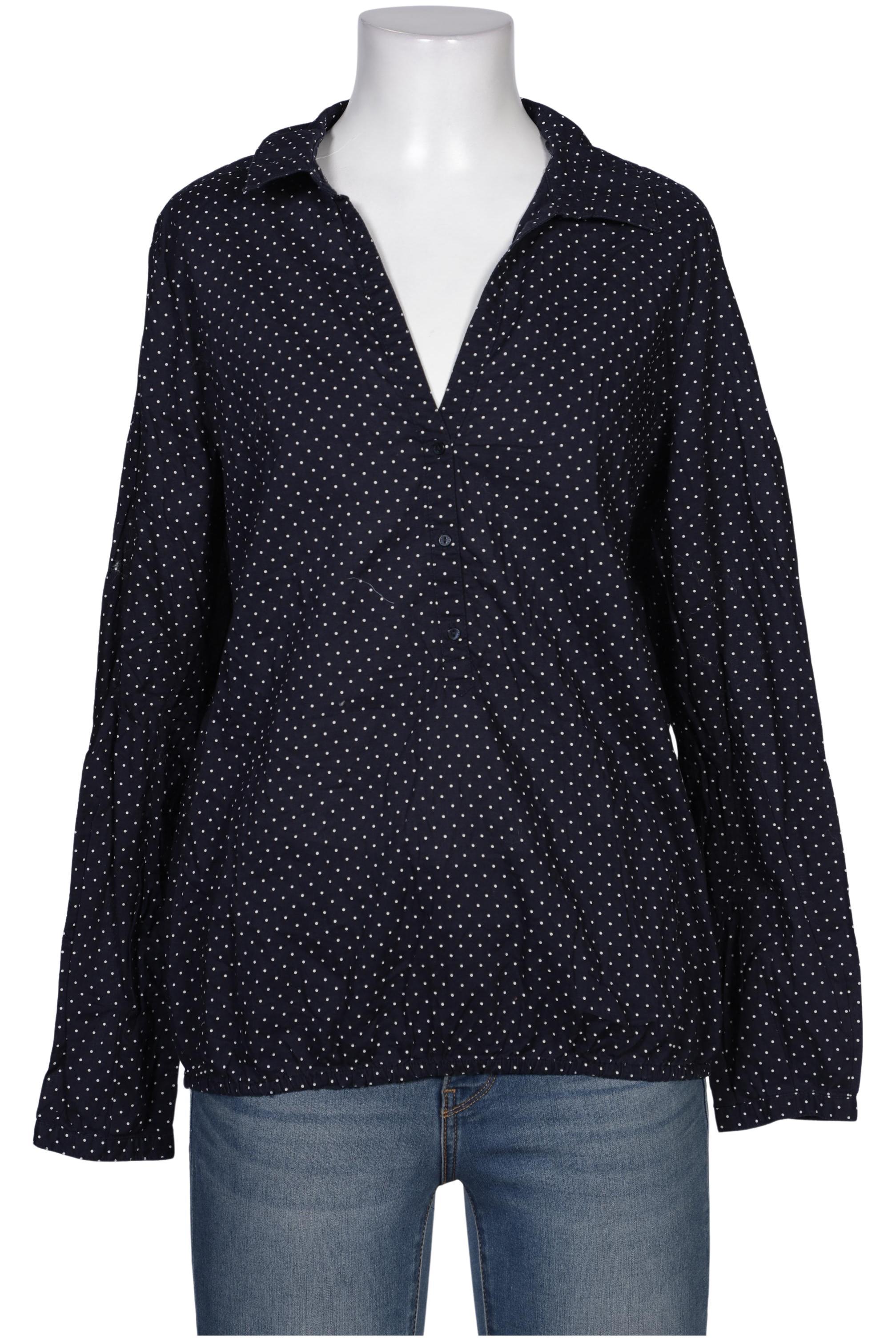 

edc by Esprit Damen Bluse, marineblau, Gr. 40