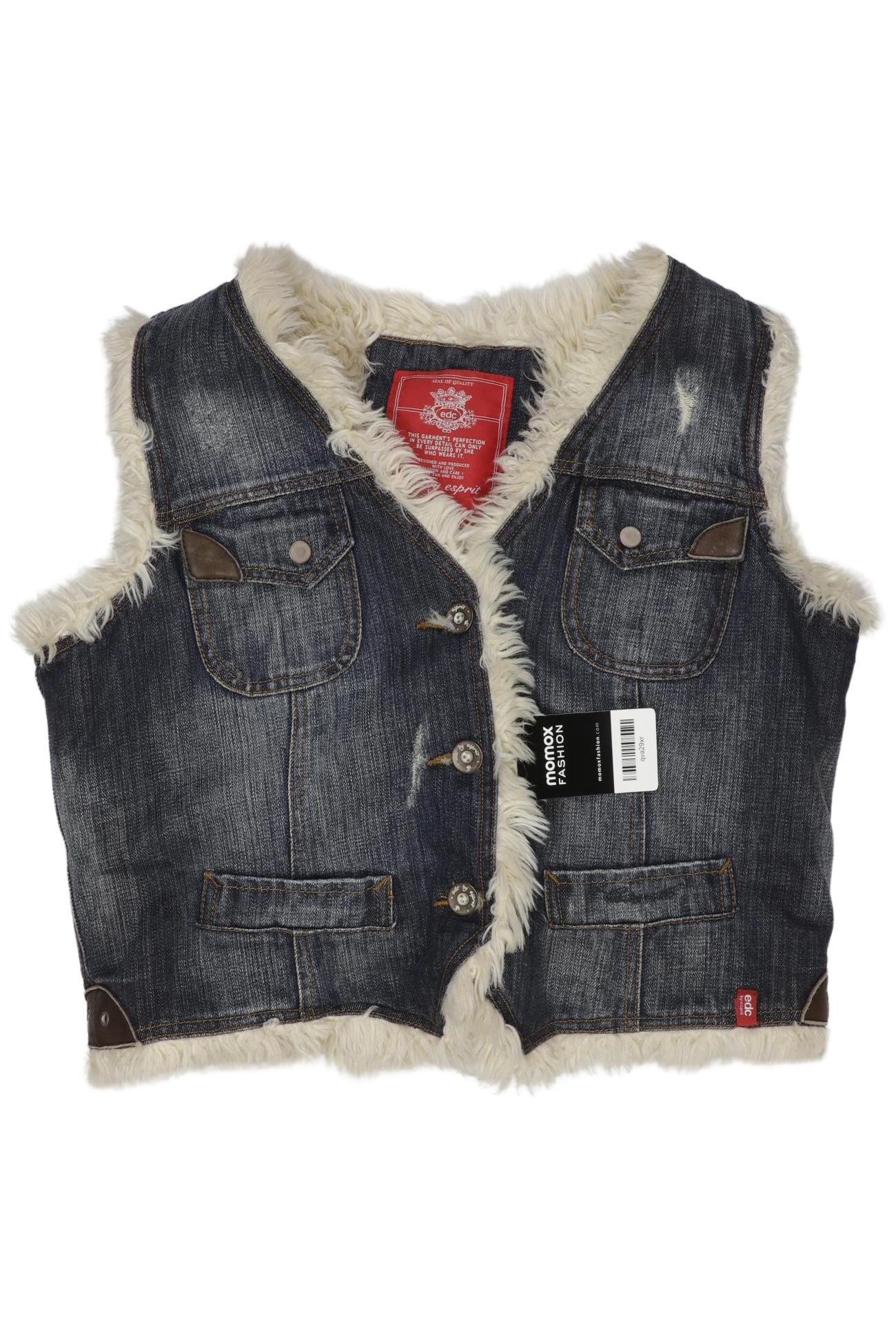 

edc by Esprit Damen Weste, marineblau, Gr. 44