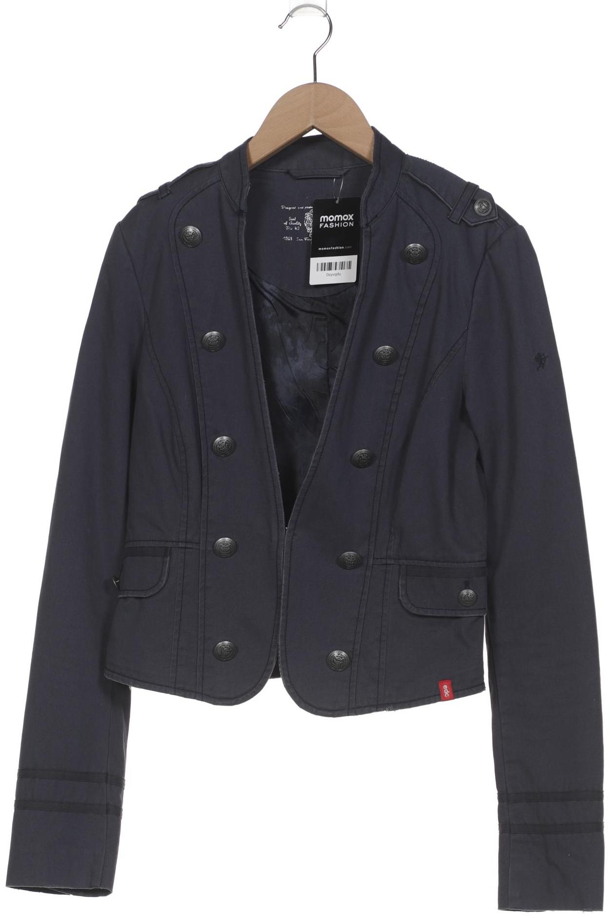 

edc by Esprit Damen Jacke, marineblau, Gr. 42