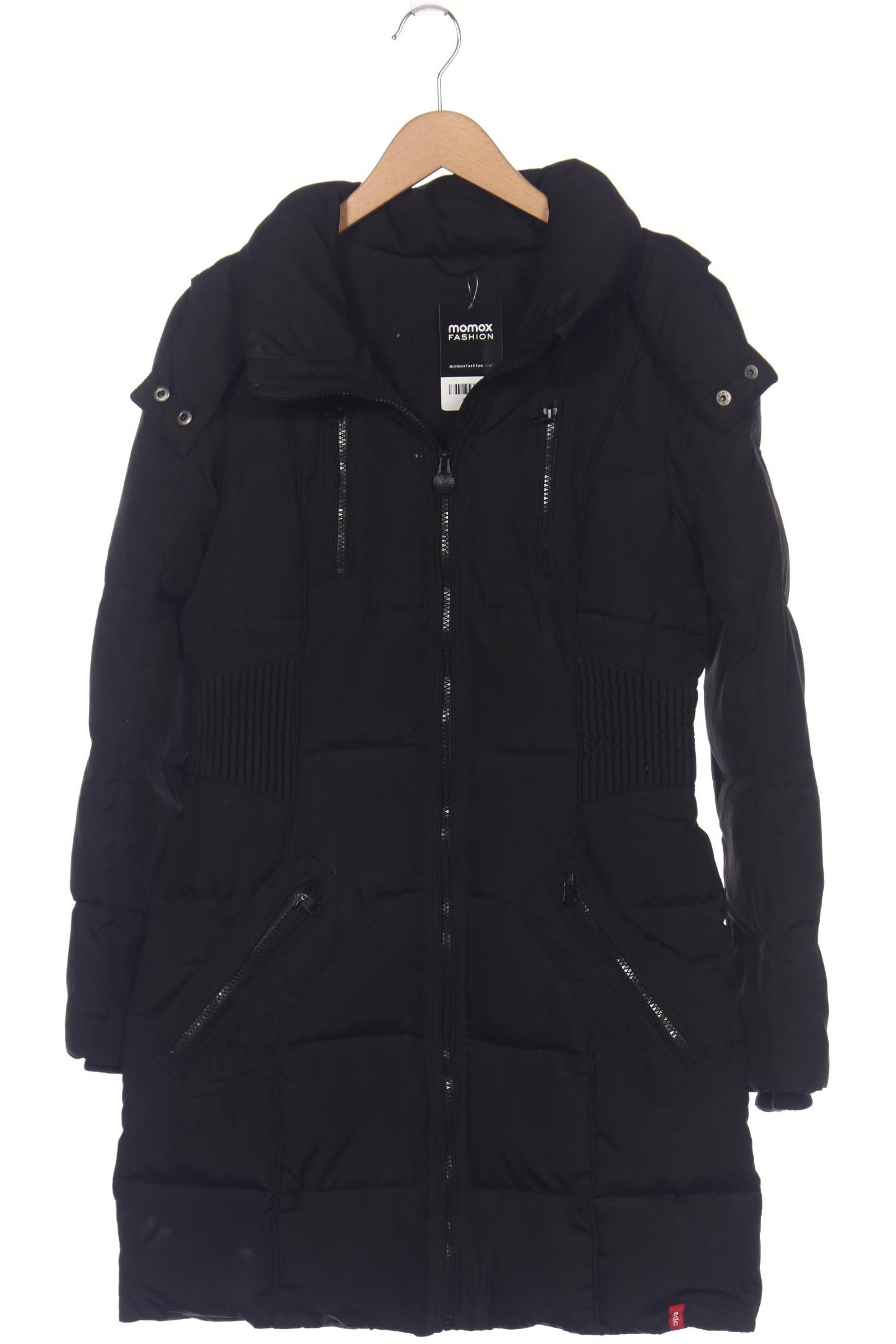 

edc by Esprit Damen Mantel, schwarz, Gr. 38