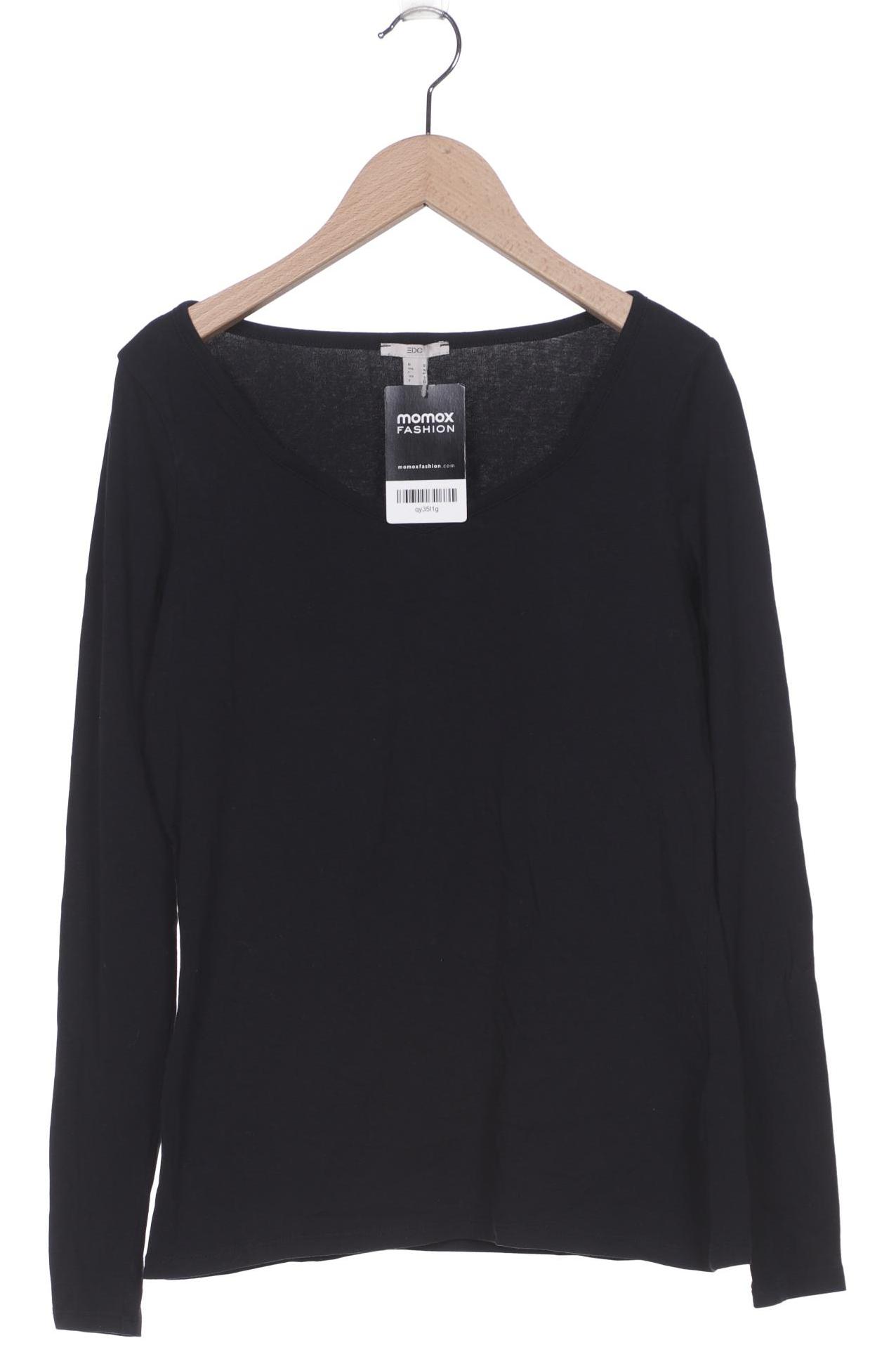 

edc by Esprit Damen Langarmshirt, schwarz