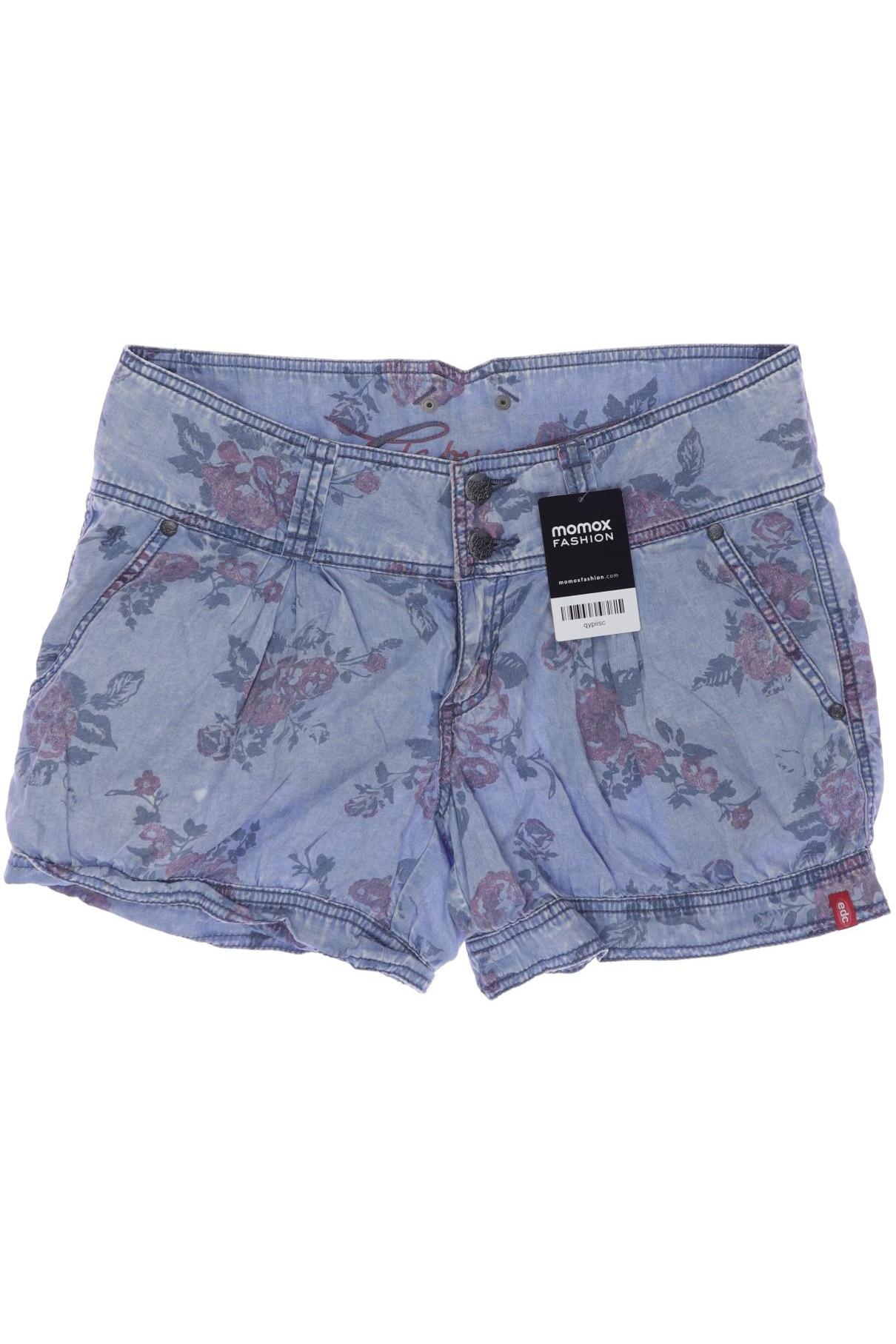 

edc by Esprit Damen Shorts, blau, Gr. 36