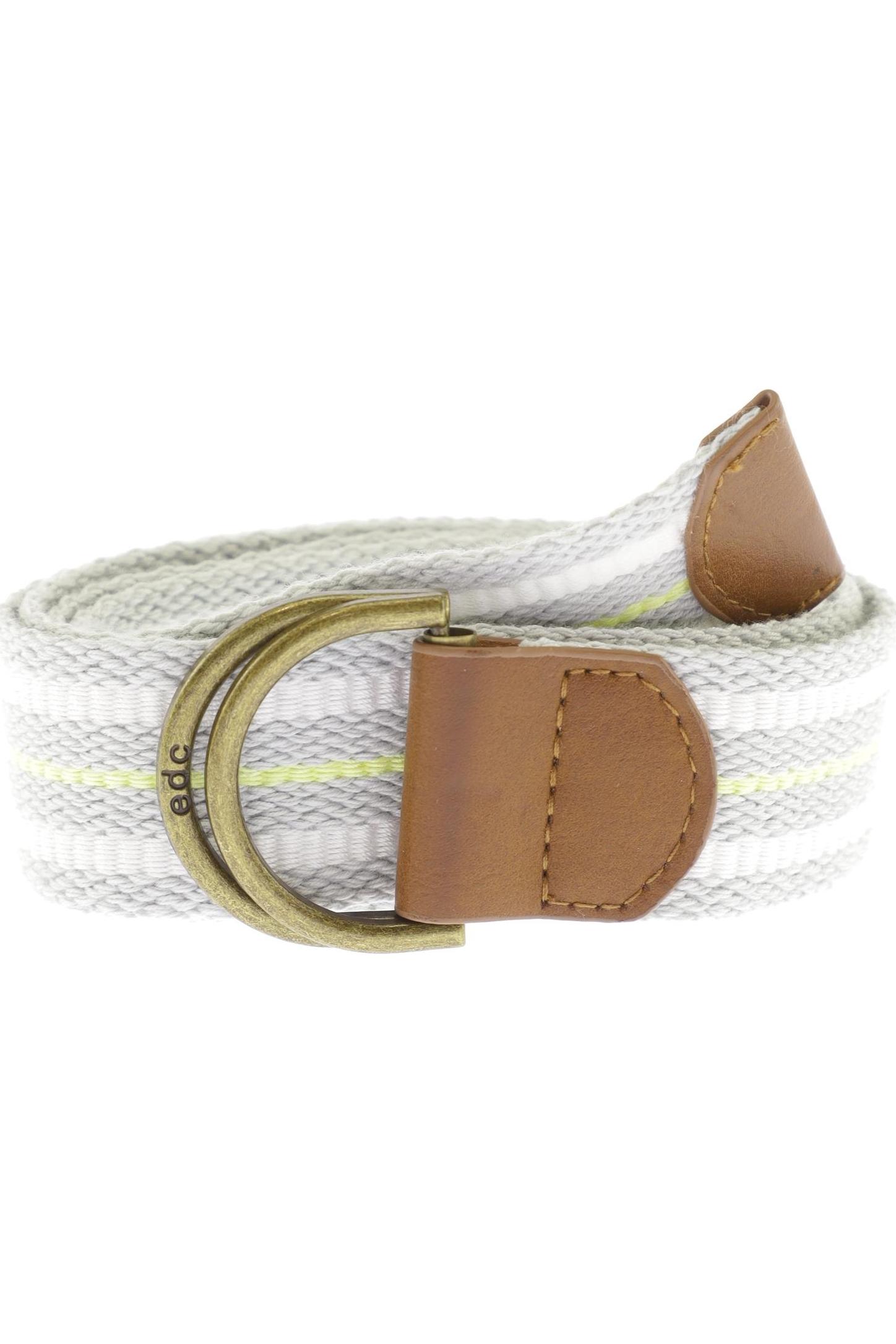 

edc by Esprit Damen Gürtel, grau, Gr. 100