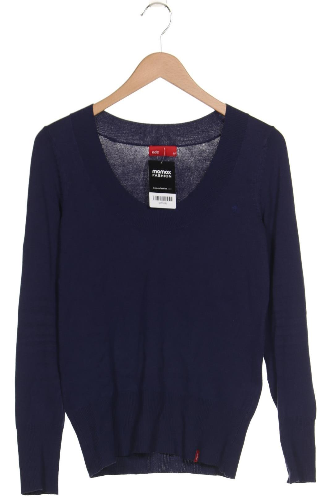 

edc by Esprit Damen Pullover, marineblau, Gr. 38