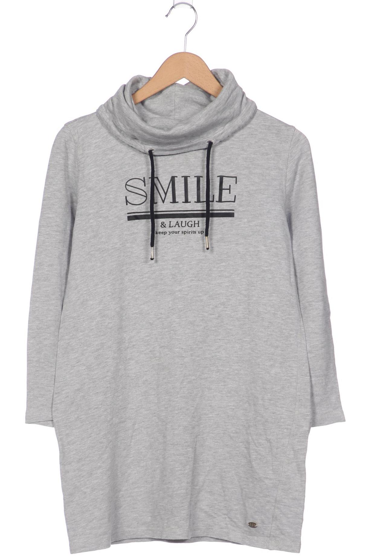 

edc by Esprit Damen Sweatshirt, grau, Gr. 36