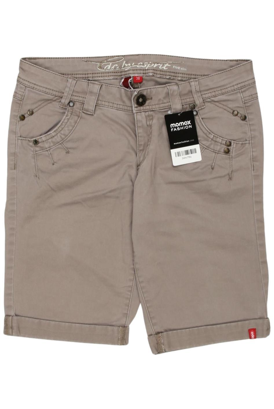 

edc by Esprit Damen Shorts, braun, Gr. 38
