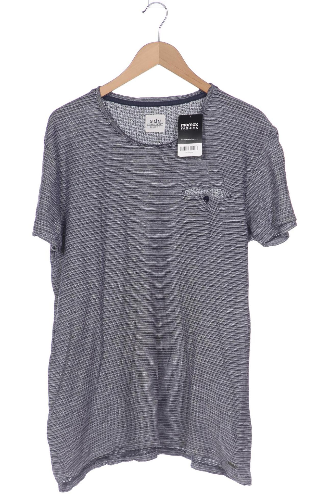 

edc by Esprit Herren T-Shirt, marineblau, Gr. 52