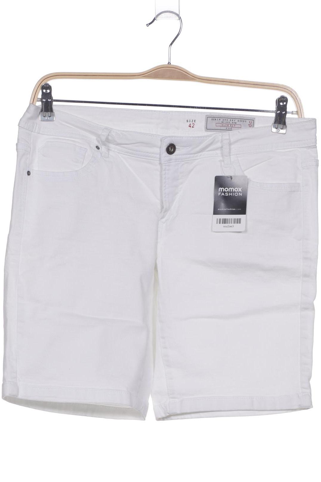 

edc by Esprit Damen Shorts, weiß, Gr. 42