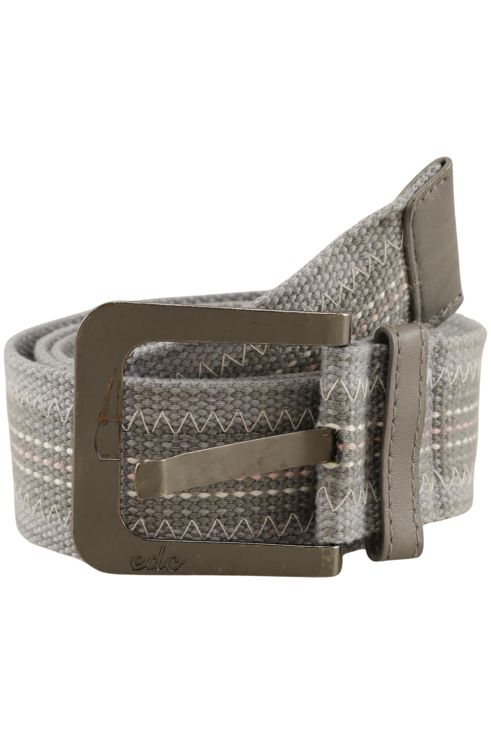 

edc by Esprit Damen Gürtel, grau, Gr. 90