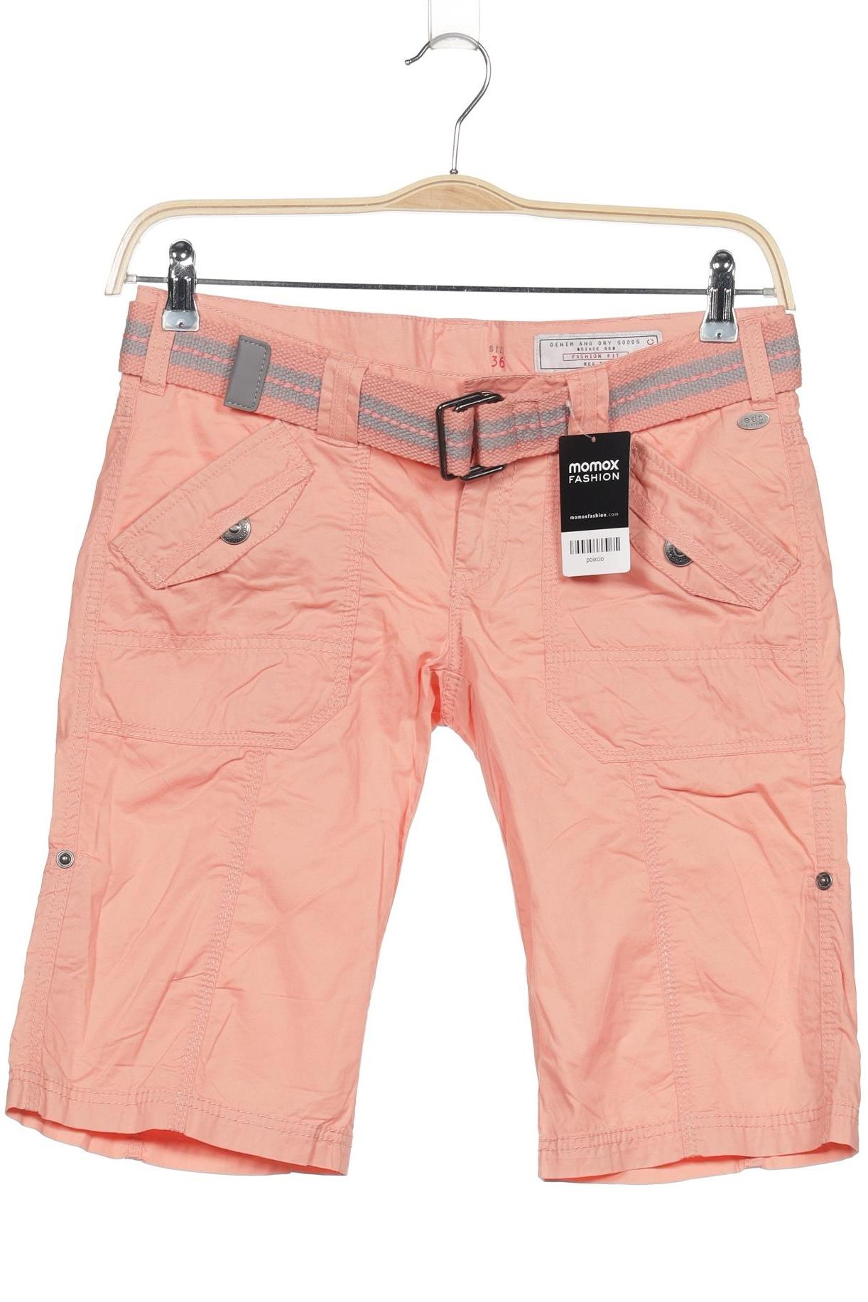 

edc by Esprit Damen Shorts, orange, Gr. 36