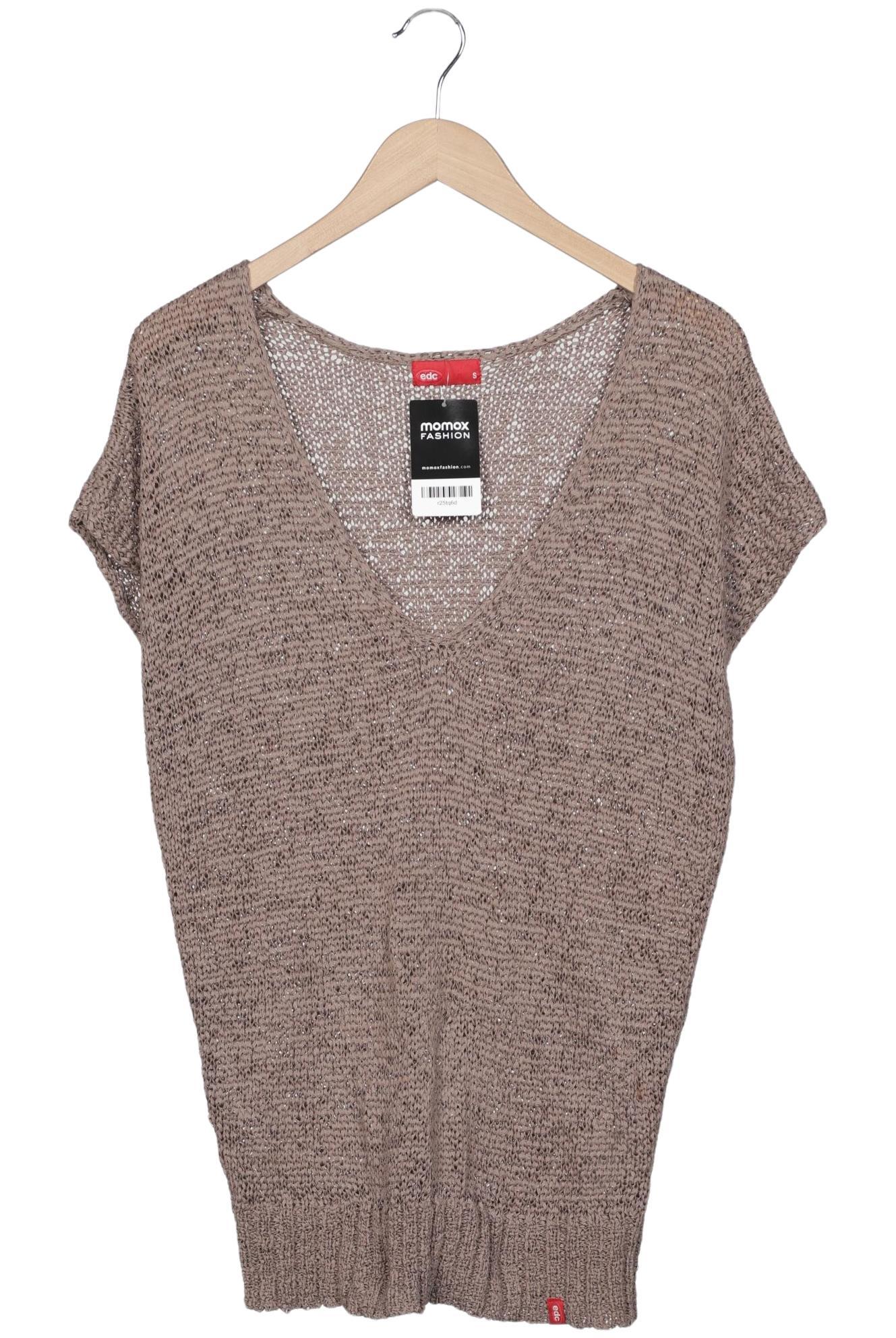 

edc by Esprit Damen Pullover, braun, Gr. 36