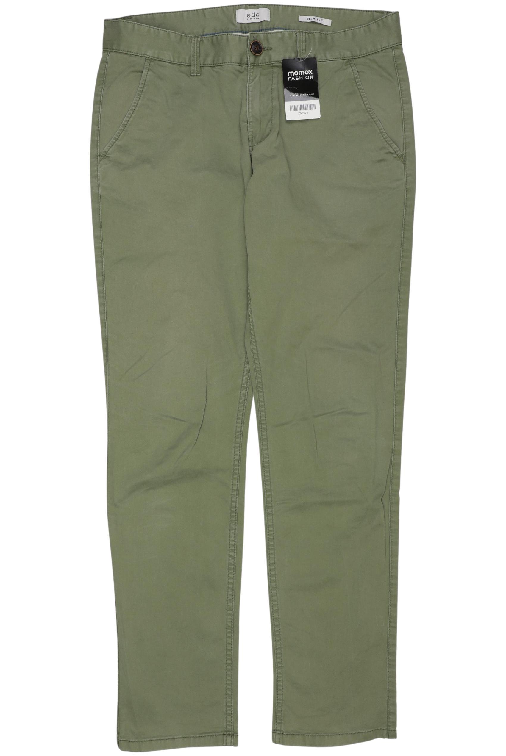 

edc by Esprit Herren Jeans, grün, Gr. 32